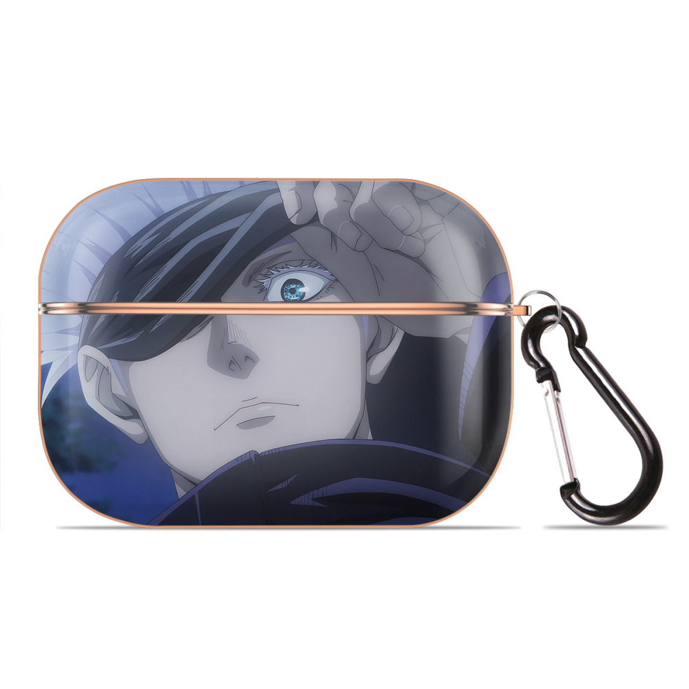 （画像用） 呪術廻戦 Jujutsu Kaisen 【AirPods Pro用】ハードシェル保護ケース｜耐衝撃・防指紋・カラビナ付き商品仕様