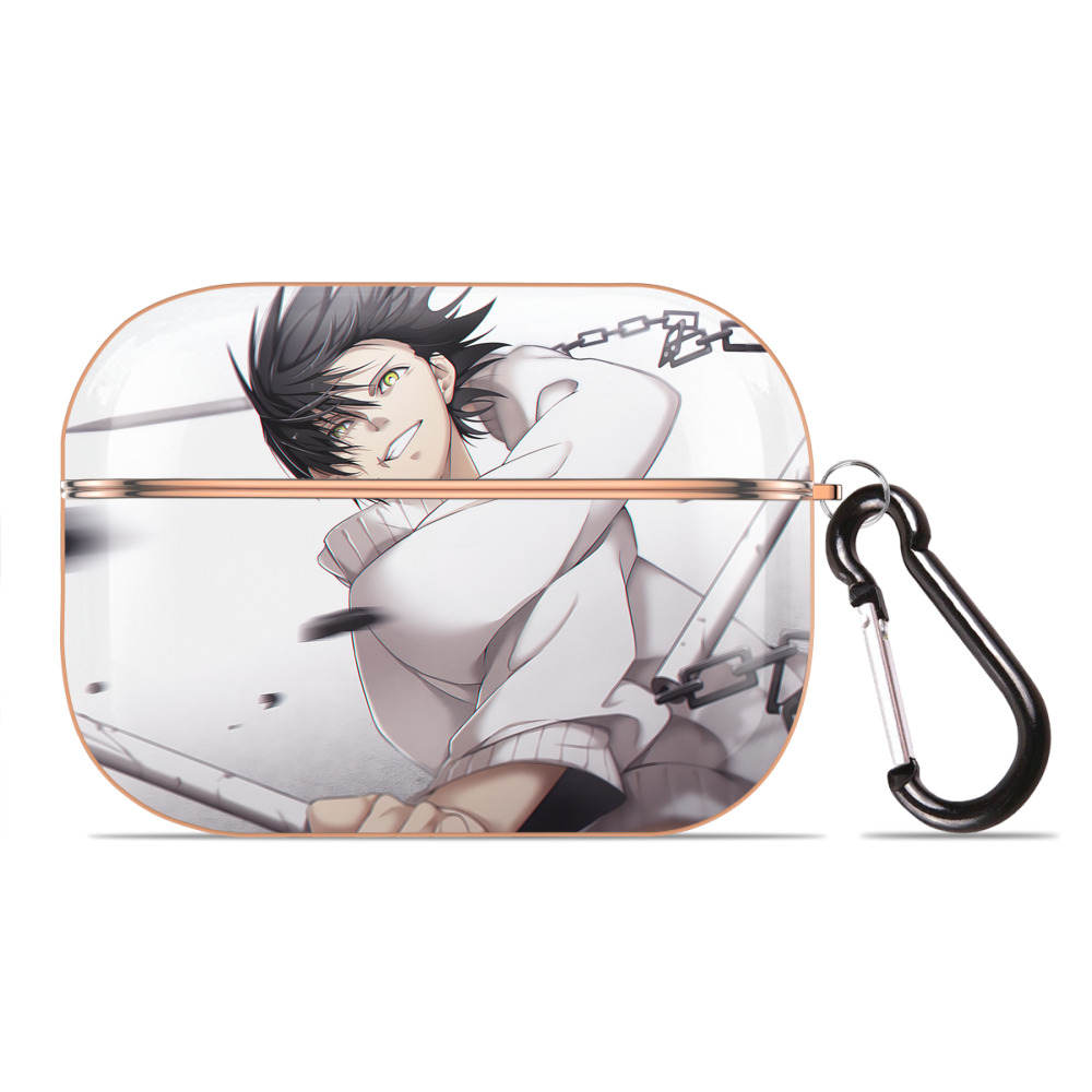 （画像用） 呪術廻戦 Jujutsu Kaisen 【AirPods Pro用】ハードシェル保護ケース｜耐衝撃・防指紋・カラビナ付き商品仕様