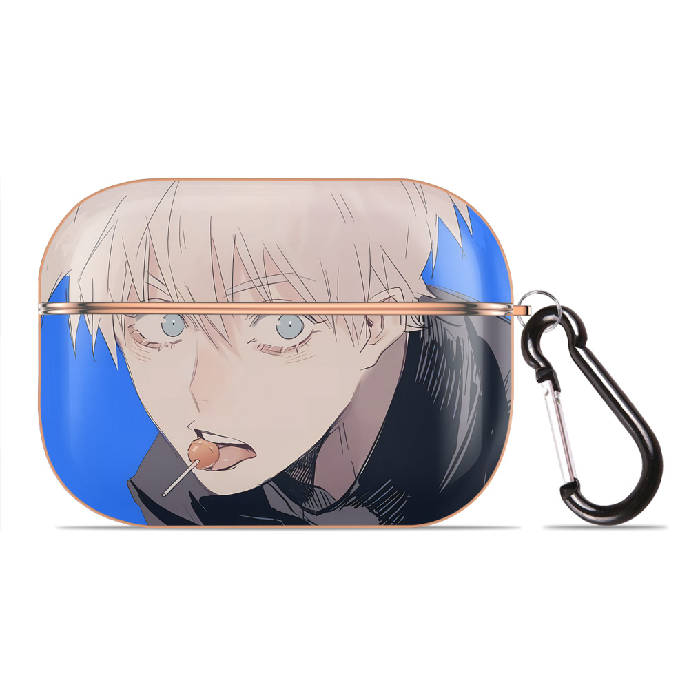 （画像用） 呪術廻戦 Jujutsu Kaisen 【AirPods Pro用】ハードシェル保護ケース｜耐衝撃・防指紋・カラビナ付き商品仕様