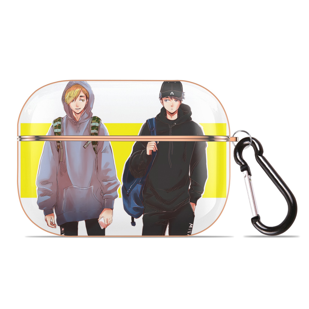 （画像用） 呪術廻戦 Jujutsu Kaisen 【AirPods Pro用】ハードシェル保護ケース｜耐衝撃・防指紋・カラビナ付き商品仕様