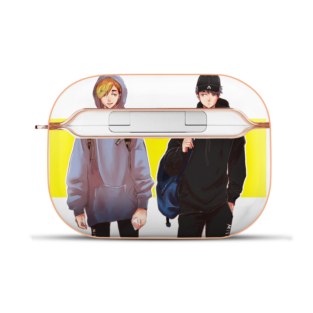 （画像用） 呪術廻戦 Jujutsu Kaisen 【AirPods Pro用】ハードシェル保護ケース｜耐衝撃・防指紋・カラビナ付き商品仕様