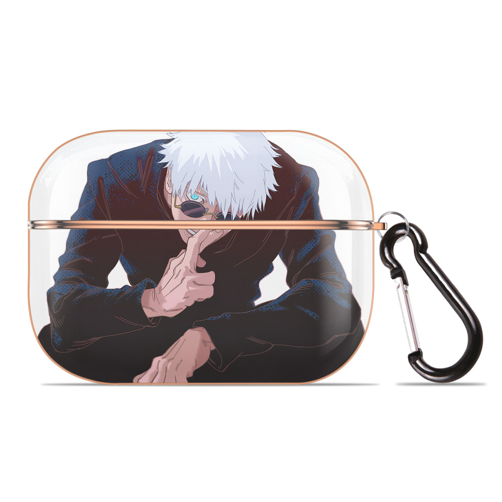 （画像用） 呪術廻戦 Jujutsu Kaisen 【AirPods Pro用】ハードシェル保護ケース｜耐衝撃・防指紋・カラビナ付き商品仕様