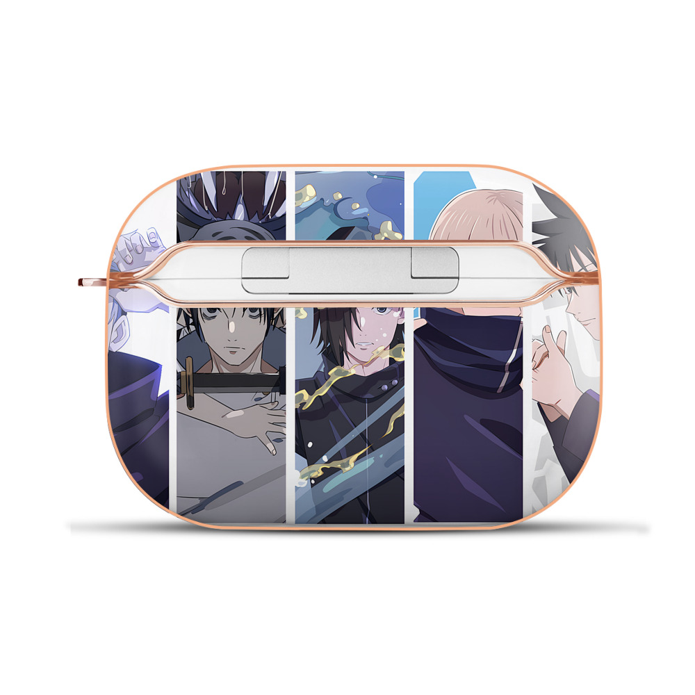 （画像用） 呪術廻戦 Jujutsu Kaisen 【AirPods Pro用】ハードシェル保護ケース｜耐衝撃・防指紋・カラビナ付き商品仕様