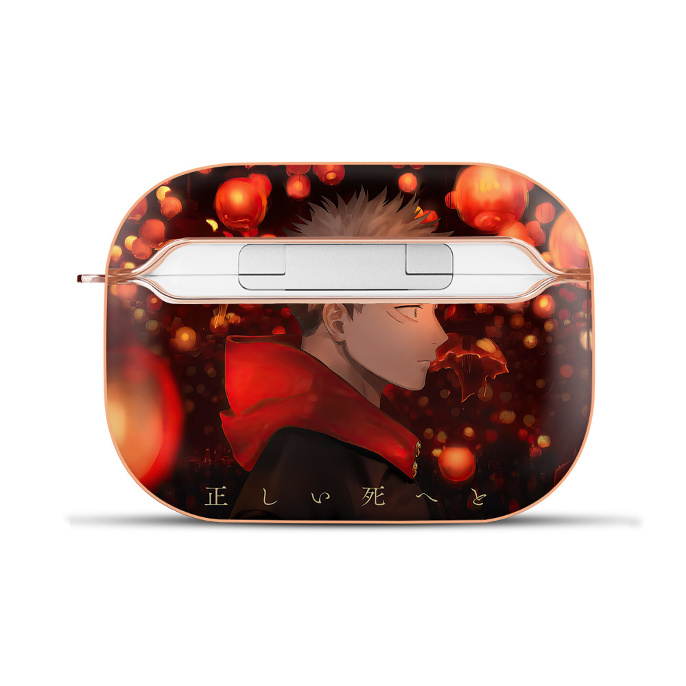 （画像用） 呪術廻戦 Jujutsu Kaisen 【AirPods Pro用】ハードシェル保護ケース｜耐衝撃・防指紋・カラビナ付き商品仕様