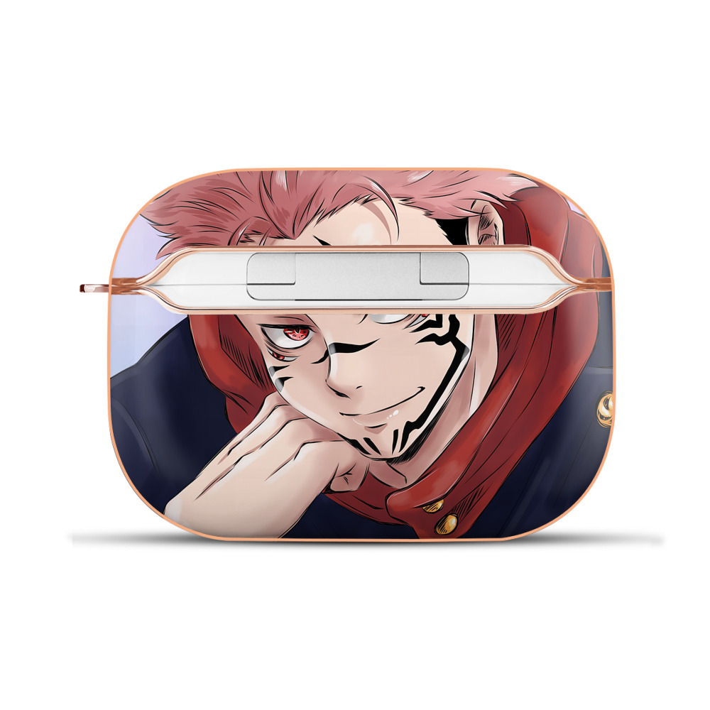 （画像用） 呪術廻戦 Jujutsu Kaisen 【AirPods Pro用】ハードシェル保護ケース｜耐衝撃・防指紋・カラビナ付き商品仕様