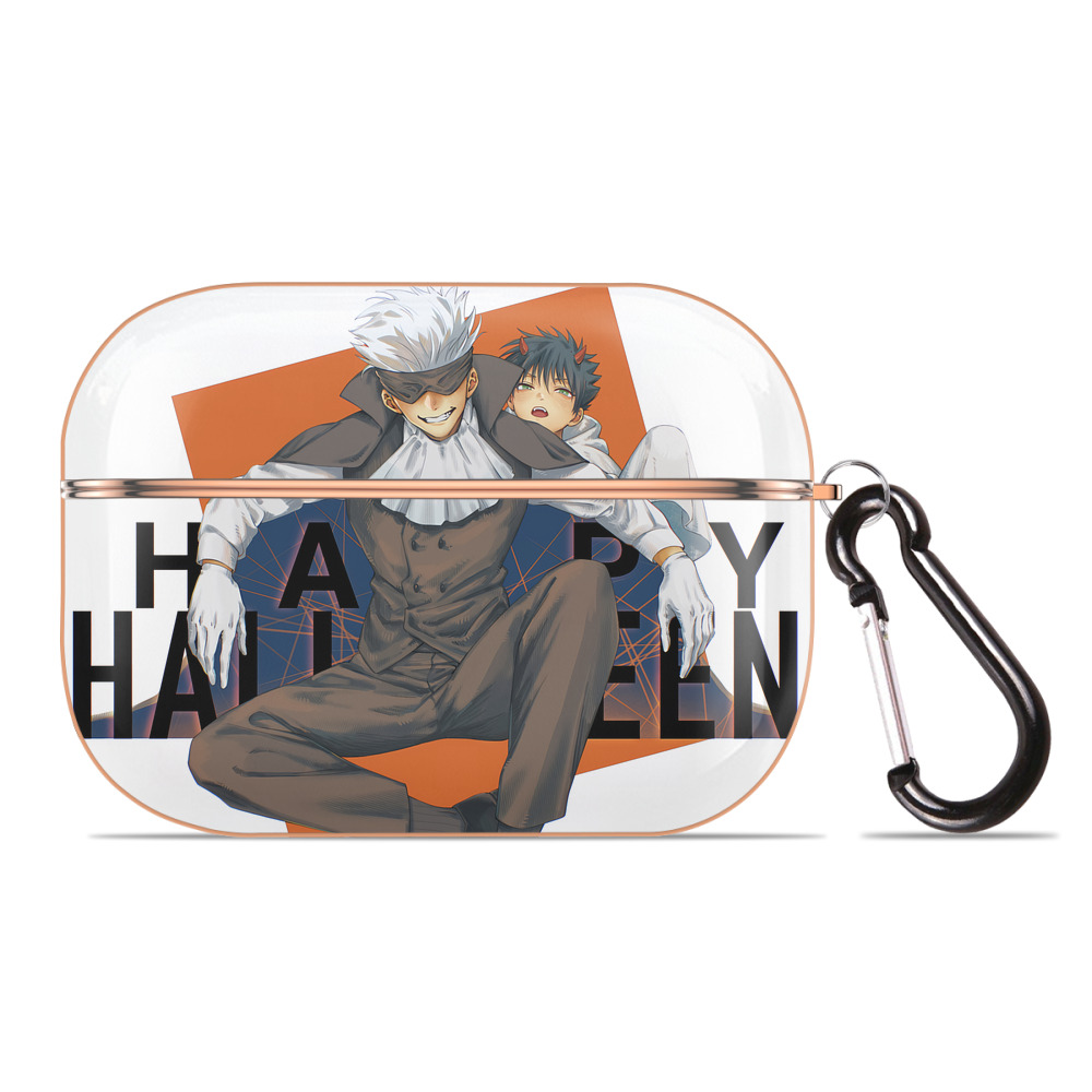 （画像用） 呪術廻戦 Jujutsu Kaisen 【AirPods Pro用】ハードシェル保護ケース｜耐衝撃・防指紋・カラビナ付き商品仕様