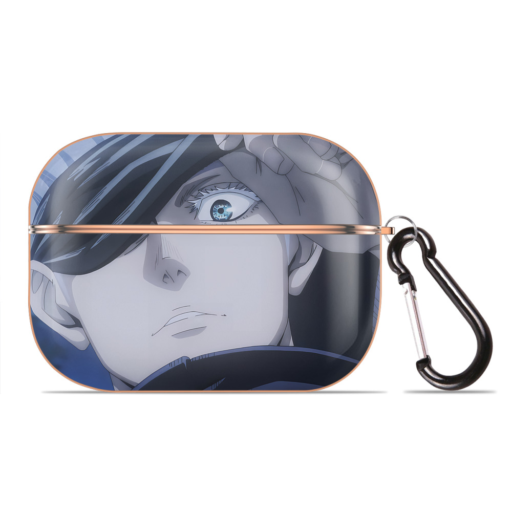 （画像用） 呪術廻戦 Jujutsu Kaisen 【AirPods Pro用】ハードシェル保護ケース｜耐衝撃・防指紋・カラビナ付き商品仕様