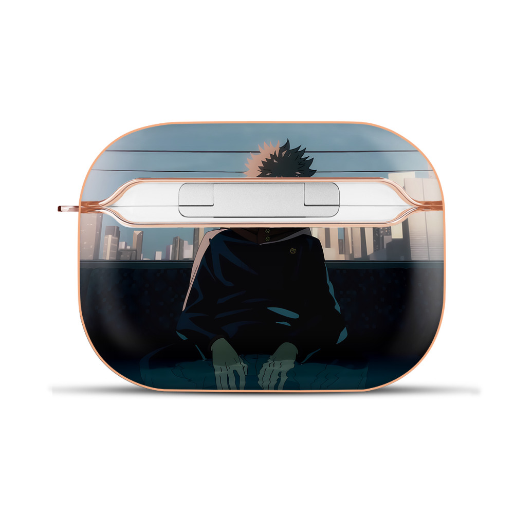 （画像用） 呪術廻戦 Jujutsu Kaisen 【AirPods Pro用】ハードシェル保護ケース｜耐衝撃・防指紋・カラビナ付き商品仕様