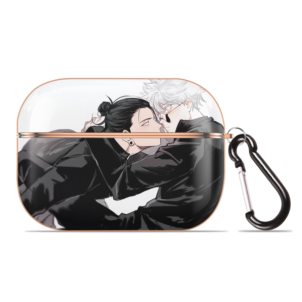 （画像用） 呪術廻戦 Jujutsu Kaisen 【AirPods Pro用】ハードシェル保護ケース｜耐衝撃・防指紋・カラビナ付き商品仕様