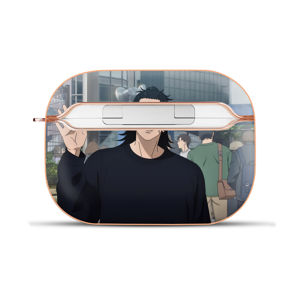 （画像用） 呪術廻戦 Jujutsu Kaisen 【AirPods Pro用】ハードシェル保護ケース｜耐衝撃・防指紋・カラビナ付き商品仕様