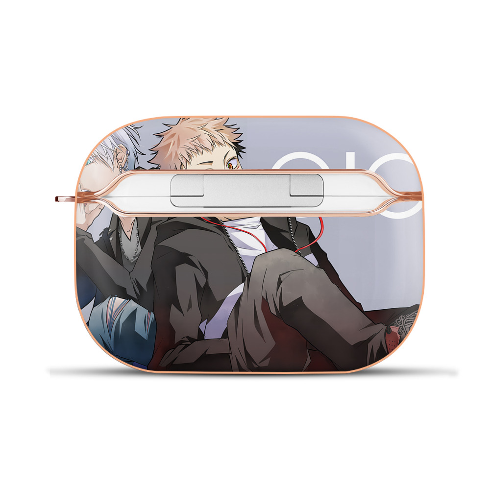 （画像用） 呪術廻戦 Jujutsu Kaisen 【AirPods Pro用】ハードシェル保護ケース｜耐衝撃・防指紋・カラビナ付き商品仕様
