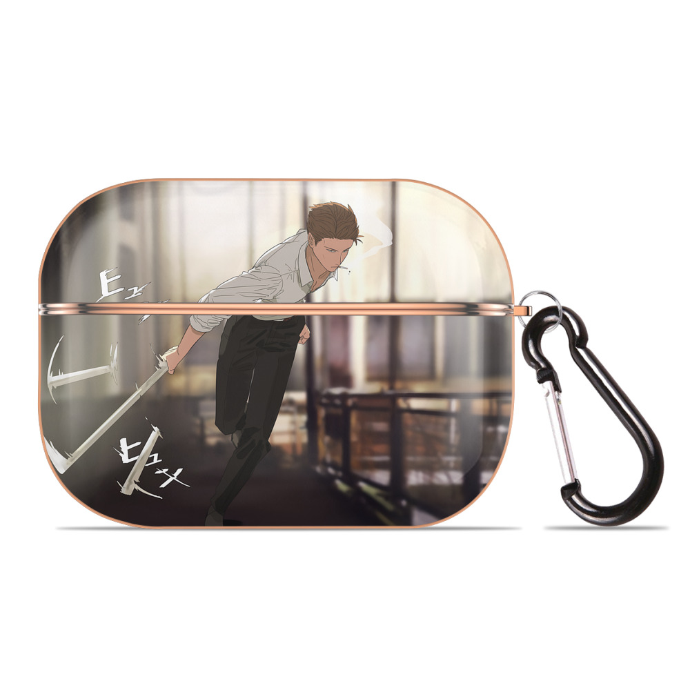（画像用） 呪術廻戦 Jujutsu Kaisen 【AirPods Pro用】ハードシェル保護ケース｜耐衝撃・防指紋・カラビナ付き商品仕様