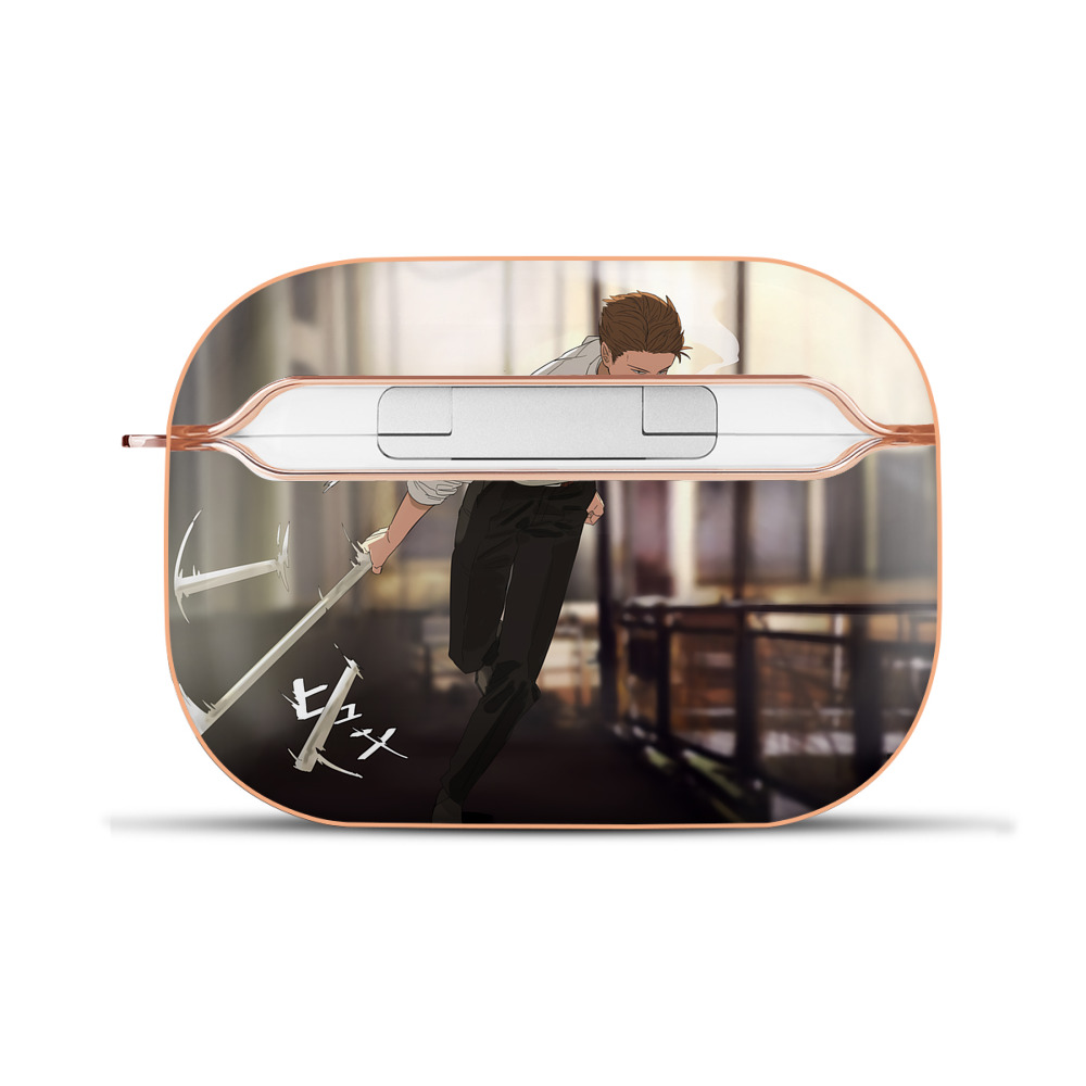 （画像用） 呪術廻戦 Jujutsu Kaisen 【AirPods Pro用】ハードシェル保護ケース｜耐衝撃・防指紋・カラビナ付き商品仕様