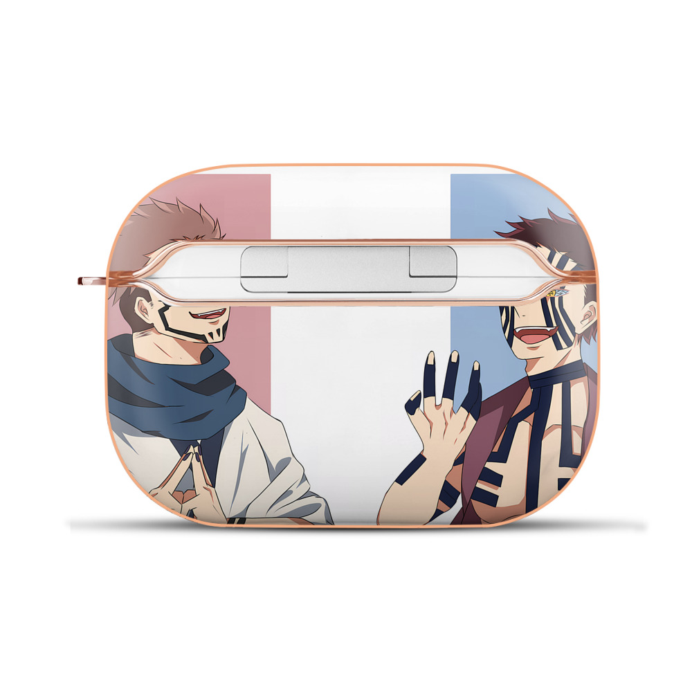 （画像用） 呪術廻戦 Jujutsu Kaisen 【AirPods Pro用】ハードシェル保護ケース｜耐衝撃・防指紋・カラビナ付き商品仕様