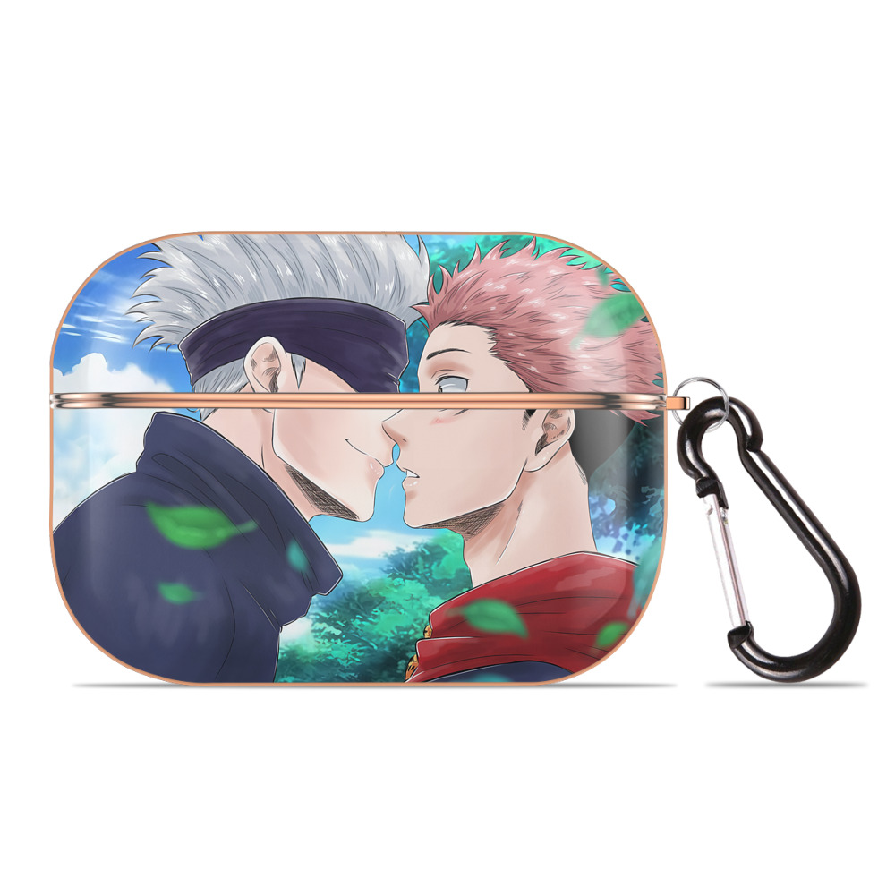 （画像用） 呪術廻戦 Jujutsu Kaisen 【AirPods Pro用】ハードシェル保護ケース｜耐衝撃・防指紋・カラビナ付き商品仕様