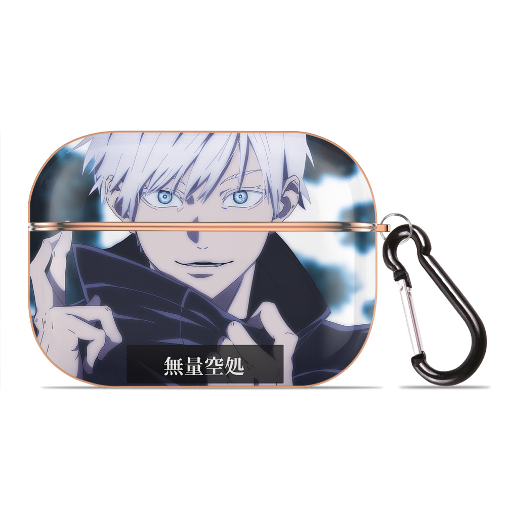 （画像用） 呪術廻戦 Jujutsu Kaisen 【AirPods Pro用】ハードシェル保護ケース｜耐衝撃・防指紋・カラビナ付き商品仕様