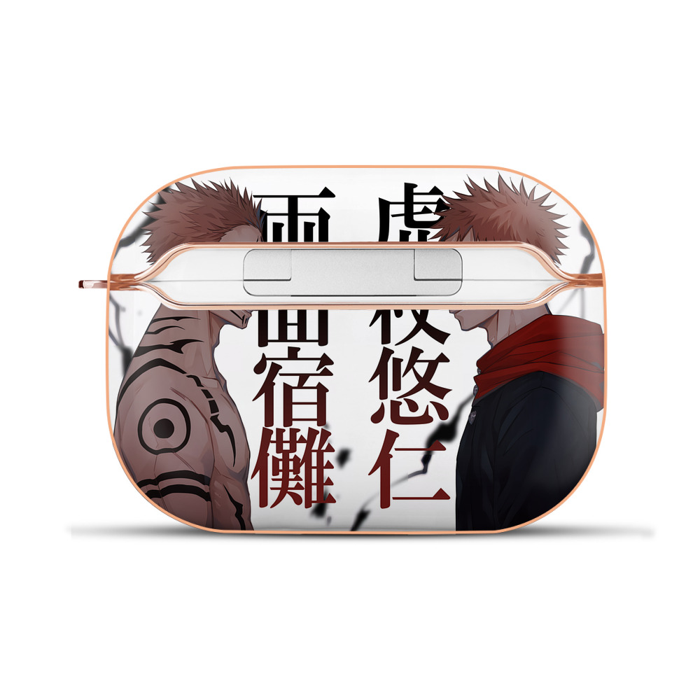 （画像用） 呪術廻戦 Jujutsu Kaisen 【AirPods Pro用】ハードシェル保護ケース｜耐衝撃・防指紋・カラビナ付き商品仕様