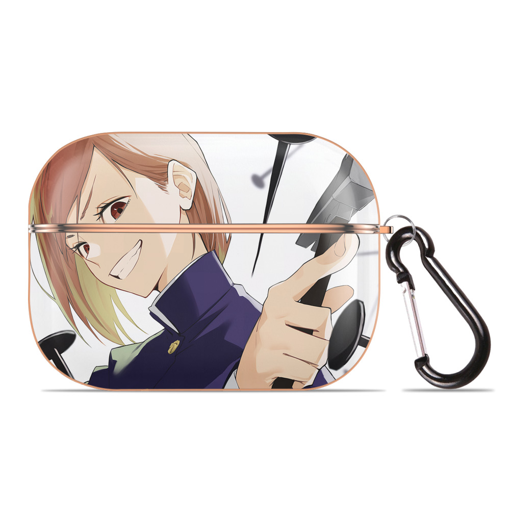 （画像用） 呪術廻戦 Jujutsu Kaisen 【AirPods Pro用】ハードシェル保護ケース｜耐衝撃・防指紋・カラビナ付き商品仕様