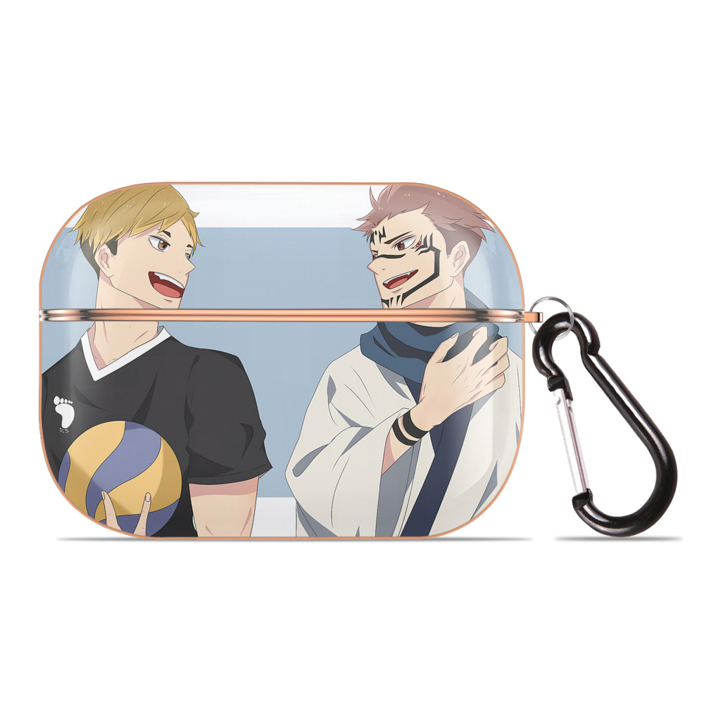 （画像用） 呪術廻戦 Jujutsu Kaisen 【AirPods Pro用】ハードシェル保護ケース｜耐衝撃・防指紋・カラビナ付き商品仕様