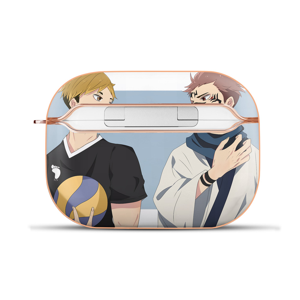 （画像用） 呪術廻戦 Jujutsu Kaisen 【AirPods Pro用】ハードシェル保護ケース｜耐衝撃・防指紋・カラビナ付き商品仕様