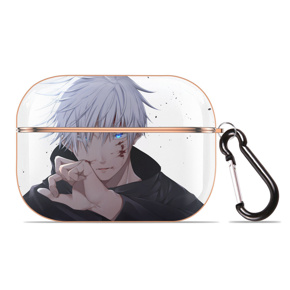 （画像用） 呪術廻戦 Jujutsu Kaisen 【AirPods Pro用】ハードシェル保護ケース｜耐衝撃・防指紋・カラビナ付き商品仕様