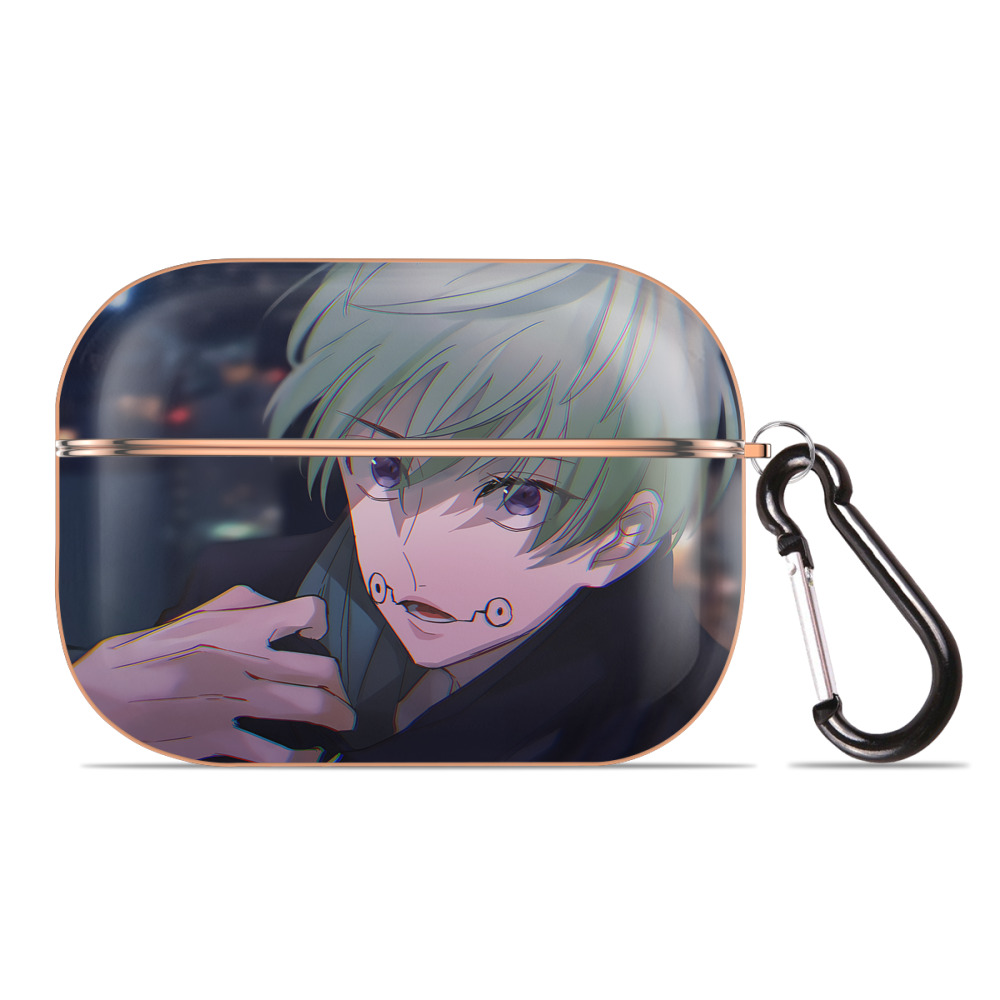 （画像用） 呪術廻戦 Jujutsu Kaisen 【AirPods Pro用】ハードシェル保護ケース｜耐衝撃・防指紋・カラビナ付き商品仕様