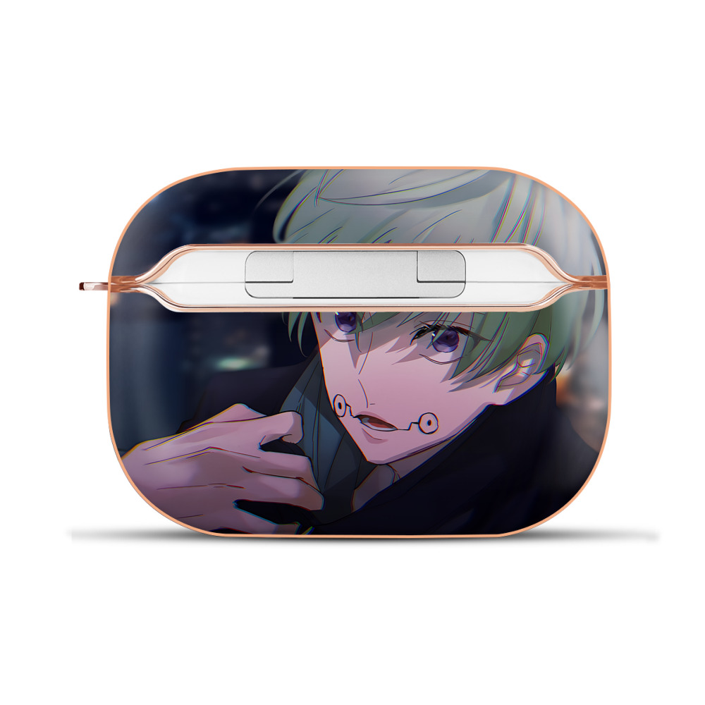 （画像用） 呪術廻戦 Jujutsu Kaisen 【AirPods Pro用】ハードシェル保護ケース｜耐衝撃・防指紋・カラビナ付き商品仕様