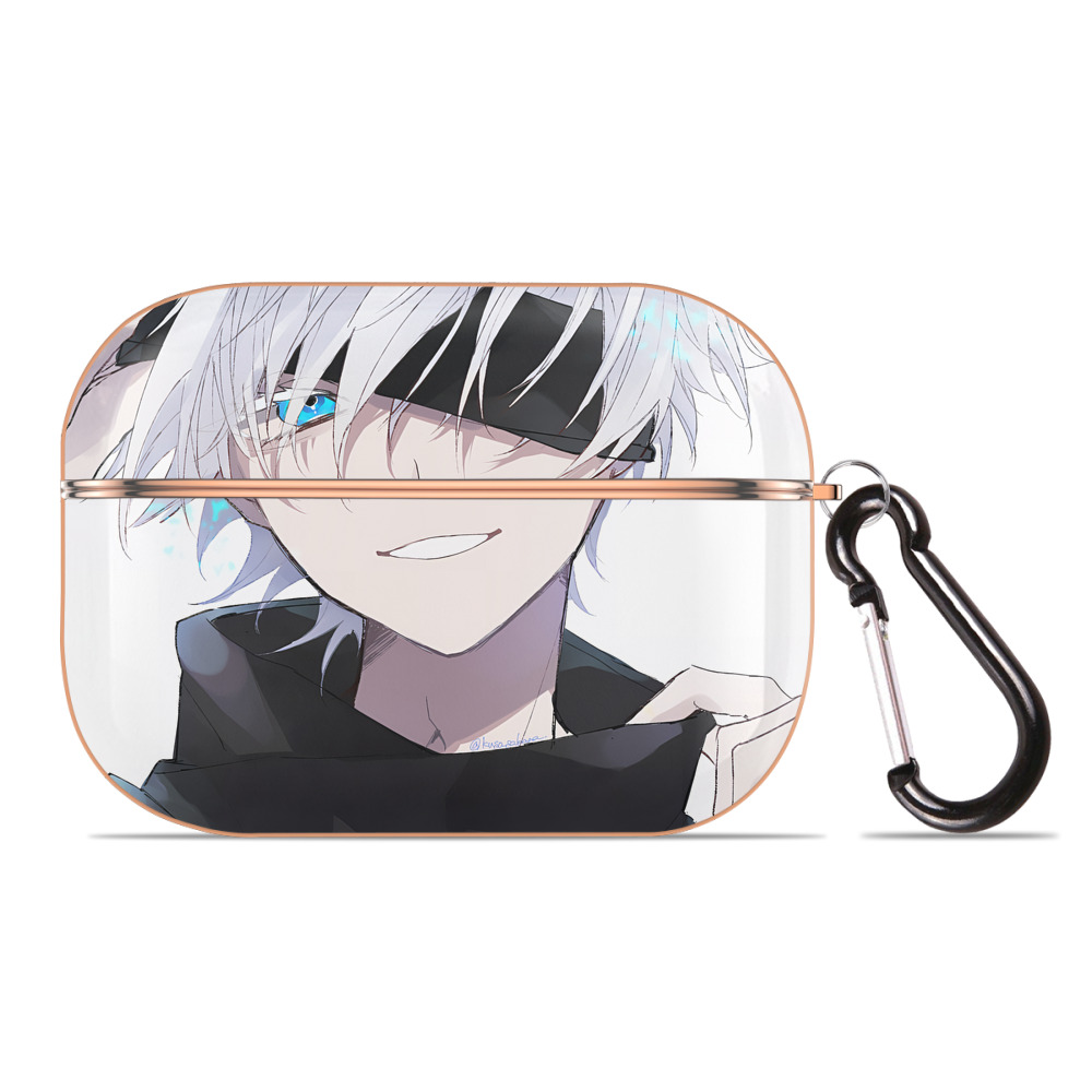 （画像用） 呪術廻戦 Jujutsu Kaisen 【AirPods Pro用】ハードシェル保護ケース｜耐衝撃・防指紋・カラビナ付き商品仕様