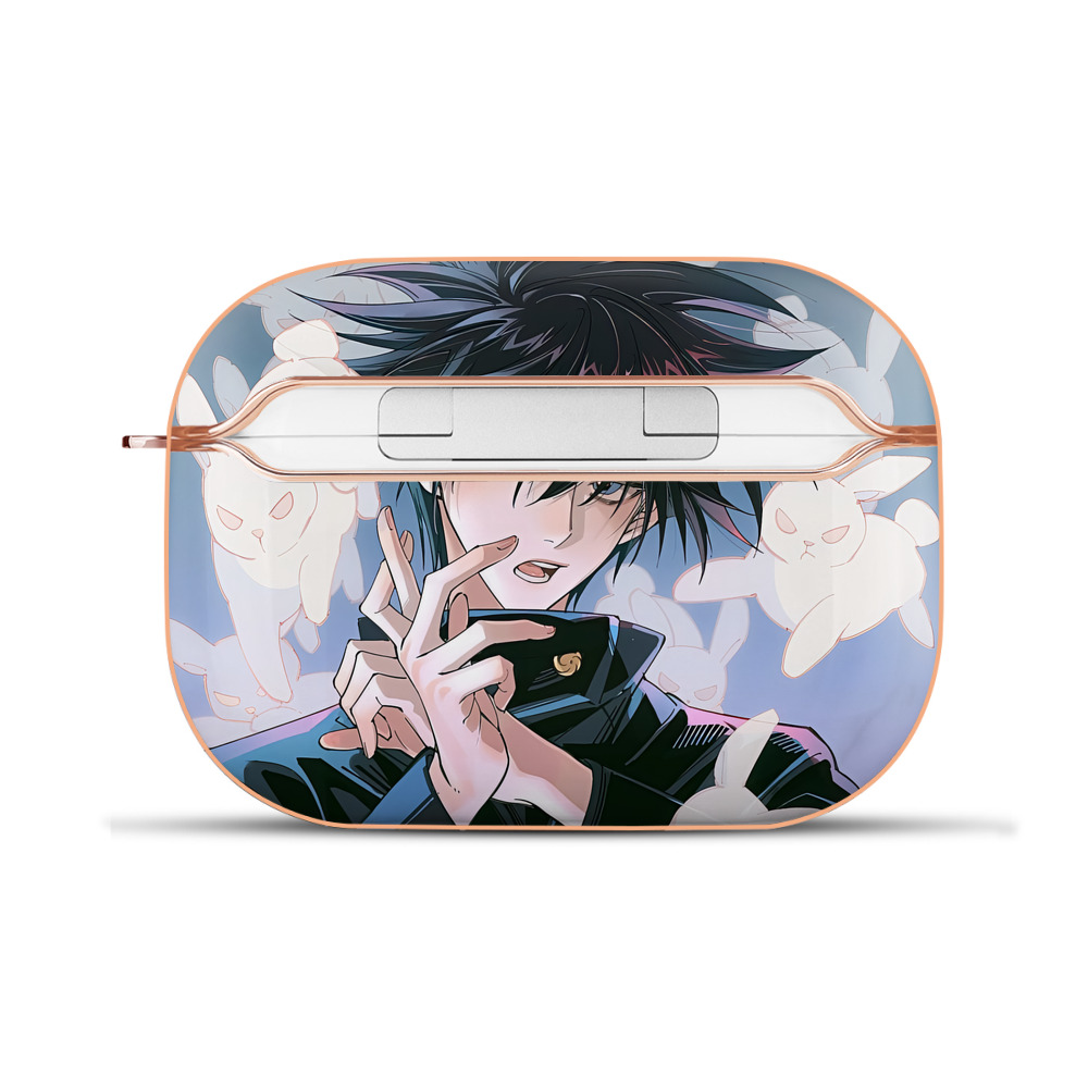 （画像用） 呪術廻戦 Jujutsu Kaisen 【AirPods Pro用】ハードシェル保護ケース｜耐衝撃・防指紋・カラビナ付き商品仕様