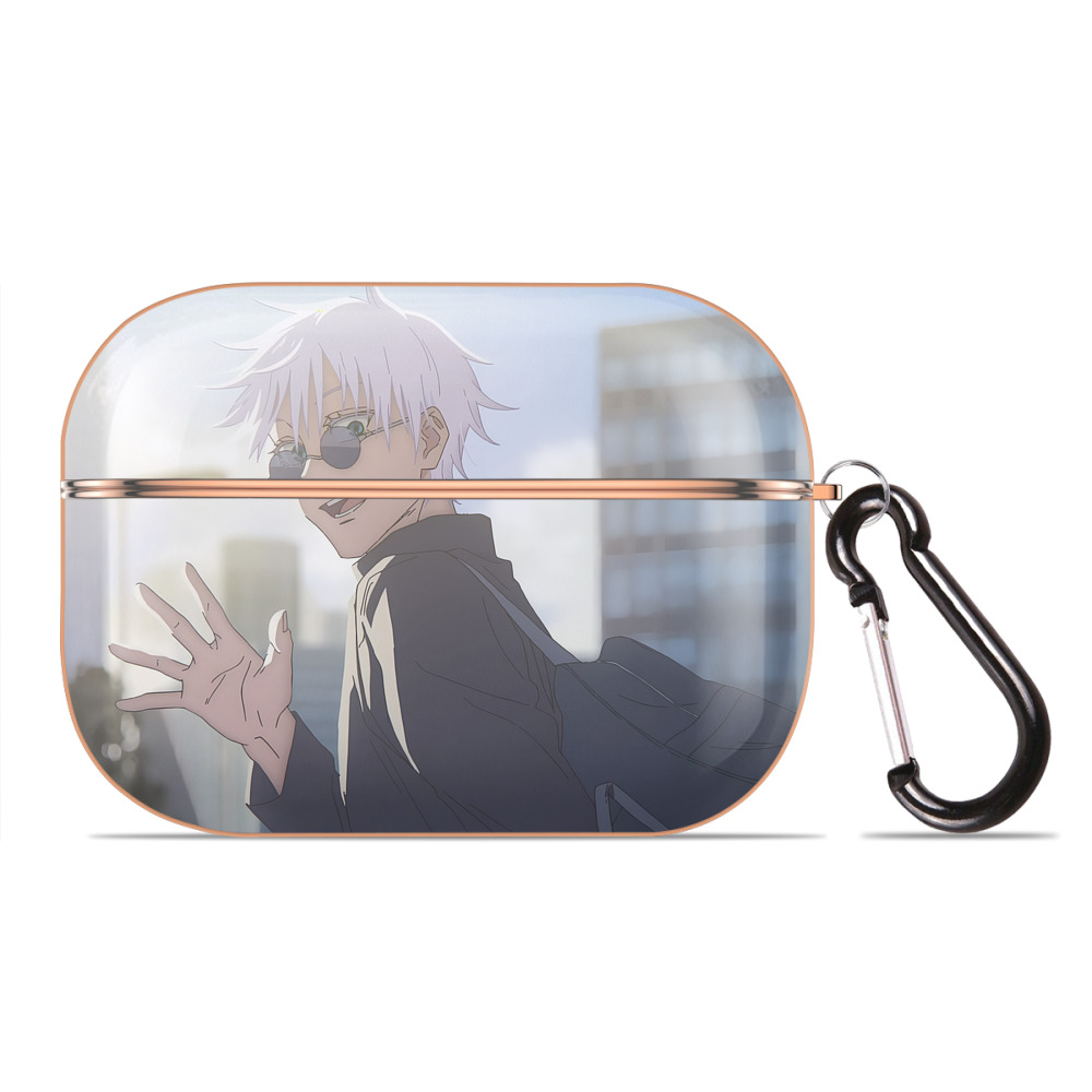 （画像用） 呪術廻戦 Jujutsu Kaisen 【AirPods Pro用】ハードシェル保護ケース｜耐衝撃・防指紋・カラビナ付き商品仕様
