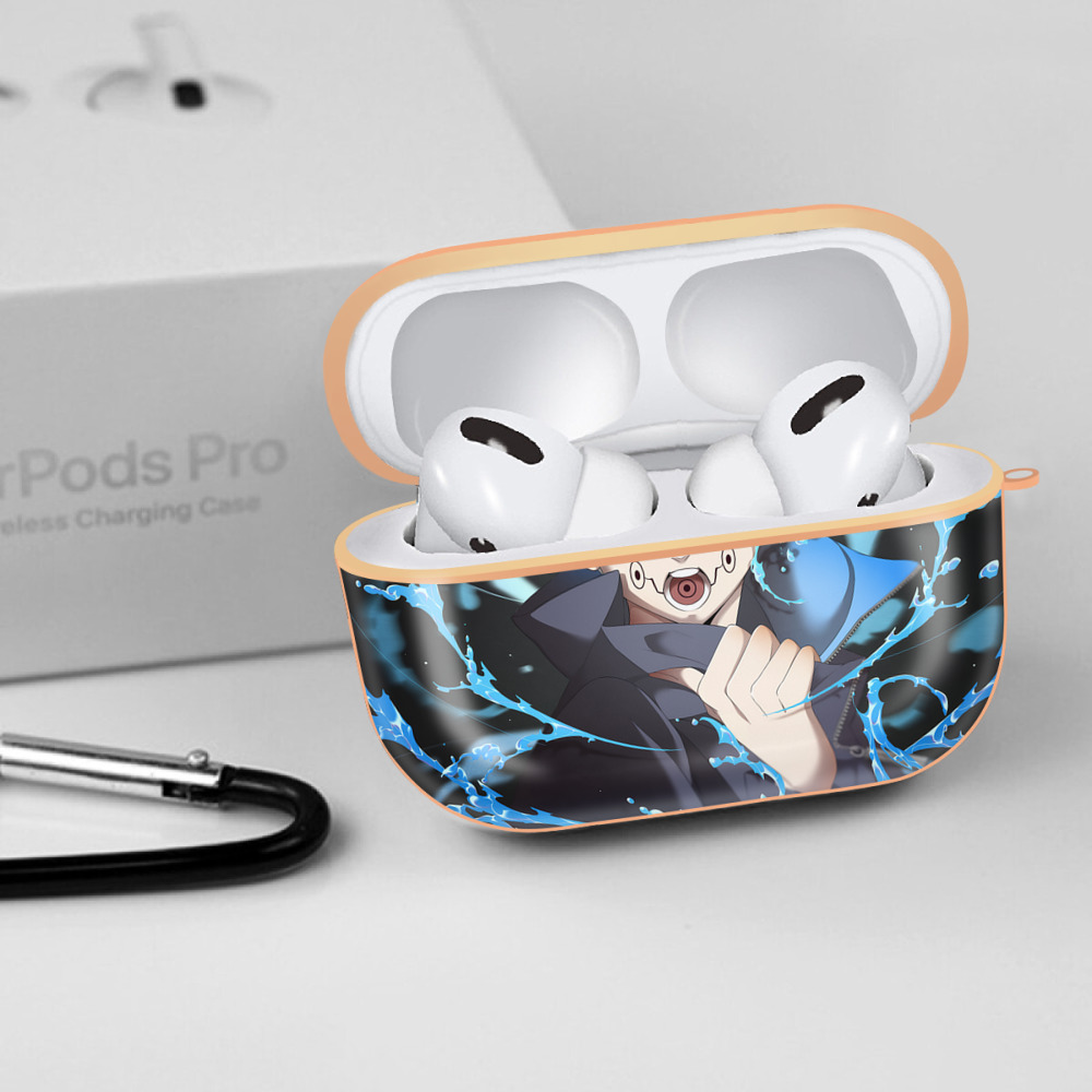 呪術廻戦 Jujutsu Kaisen 【AirPods Pro用】ハードシェル保護ケース｜耐衝撃・防指紋・カラビナ付き商品仕様
