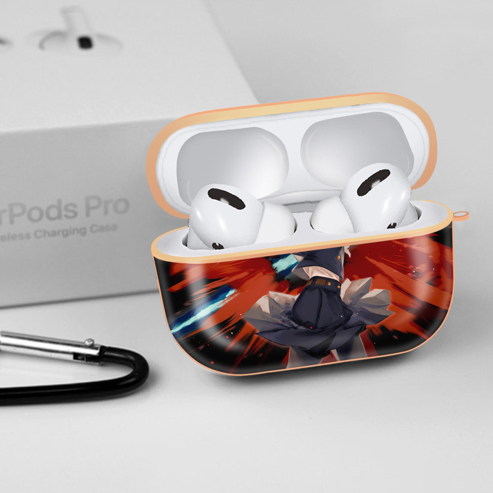 呪術廻戦 Jujutsu Kaisen 【AirPods Pro用】ハードシェル保護ケース｜耐衝撃・防指紋・カラビナ付き商品仕様