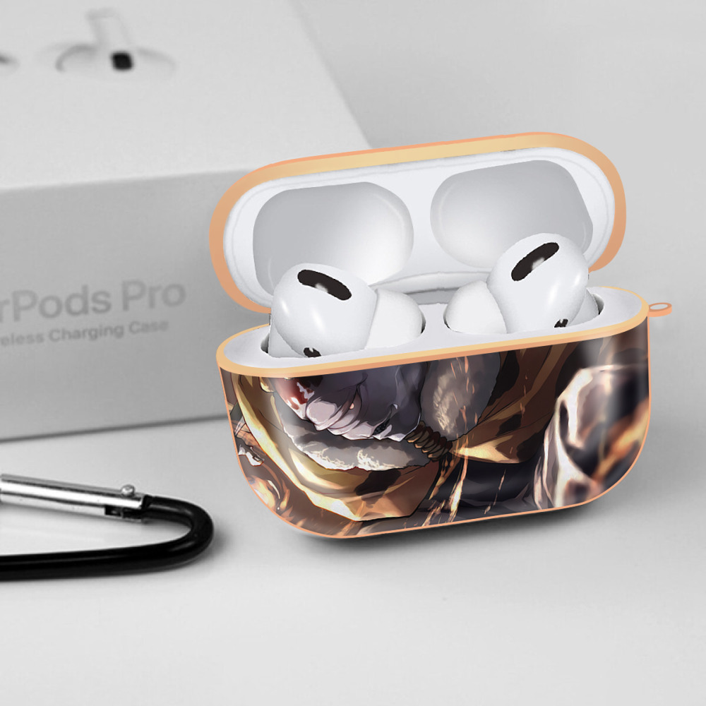 呪術廻戦 Jujutsu Kaisen 【AirPods Pro用】ハードシェル保護ケース｜耐衝撃・防指紋・カラビナ付き商品仕様