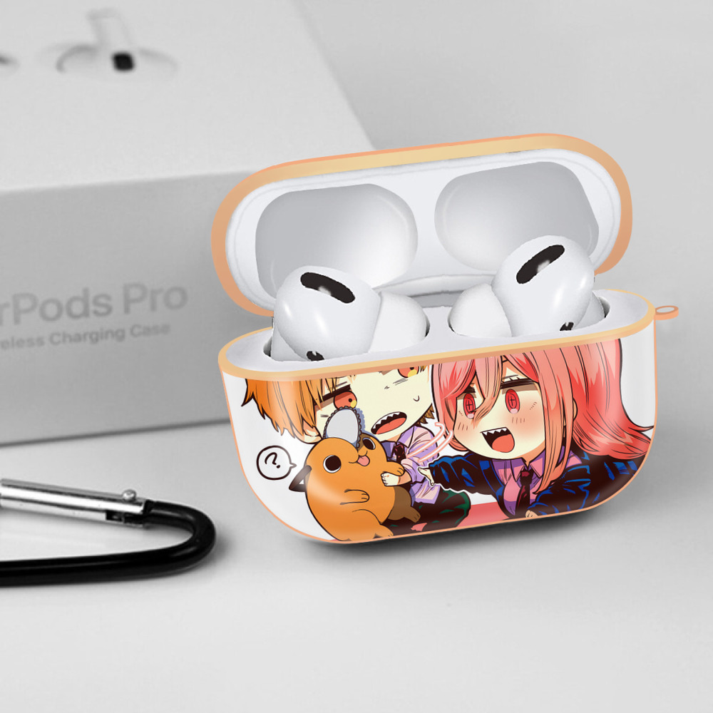 呪術廻戦 Jujutsu Kaisen 【AirPods Pro用】ハードシェル保護ケース｜耐衝撃・防指紋・カラビナ付き商品仕様