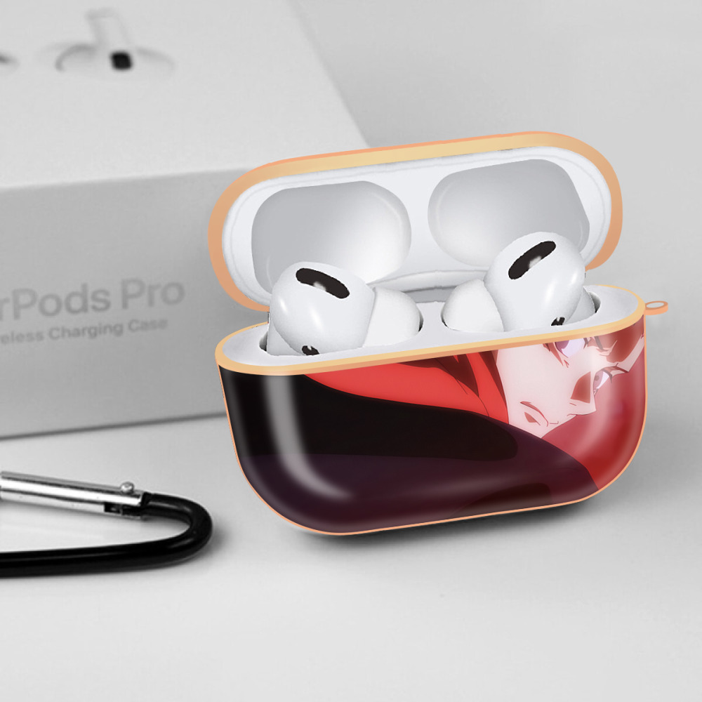 呪術廻戦 Jujutsu Kaisen 【AirPods Pro用】ハードシェル保護ケース｜耐衝撃・防指紋・カラビナ付き商品仕様