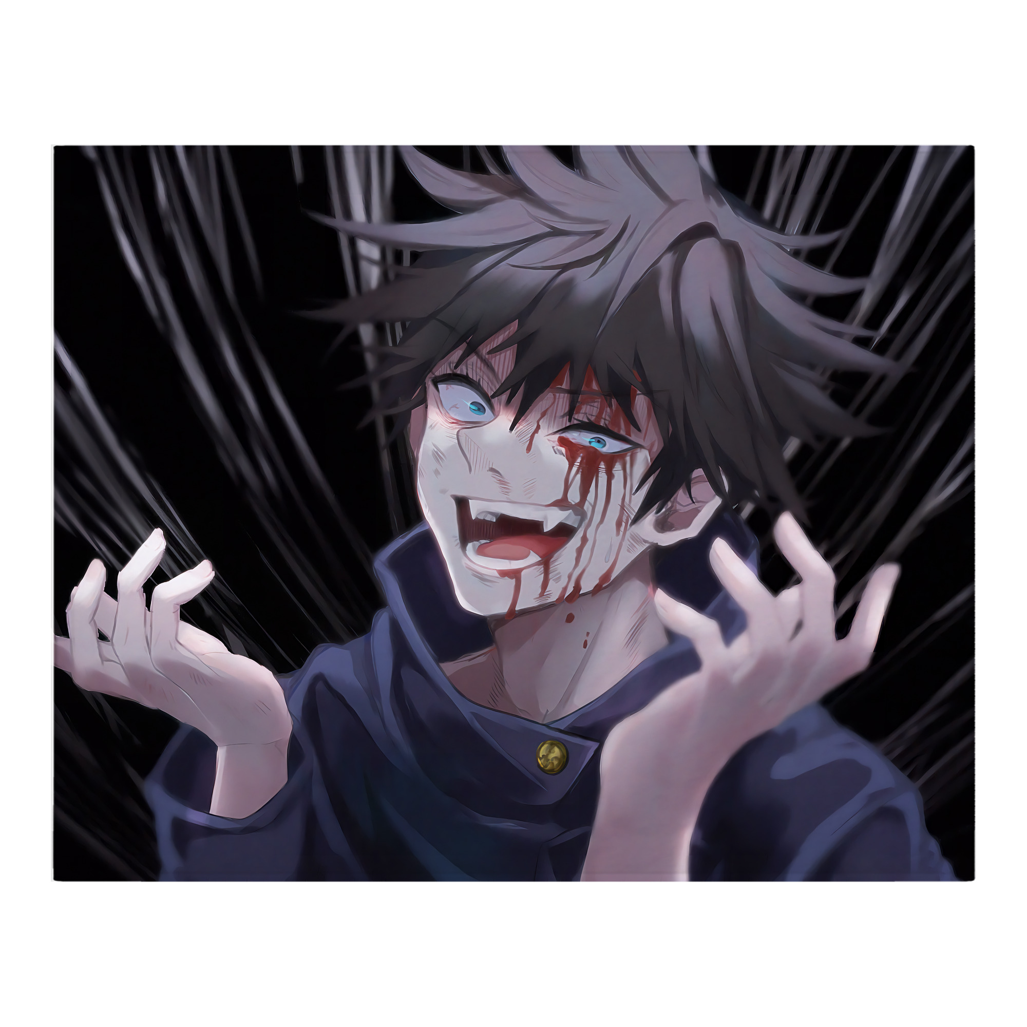 （画像用） 呪術廻戦 Jujutsu Kaisen フランネルブランケット・多サイズ対応（横型）