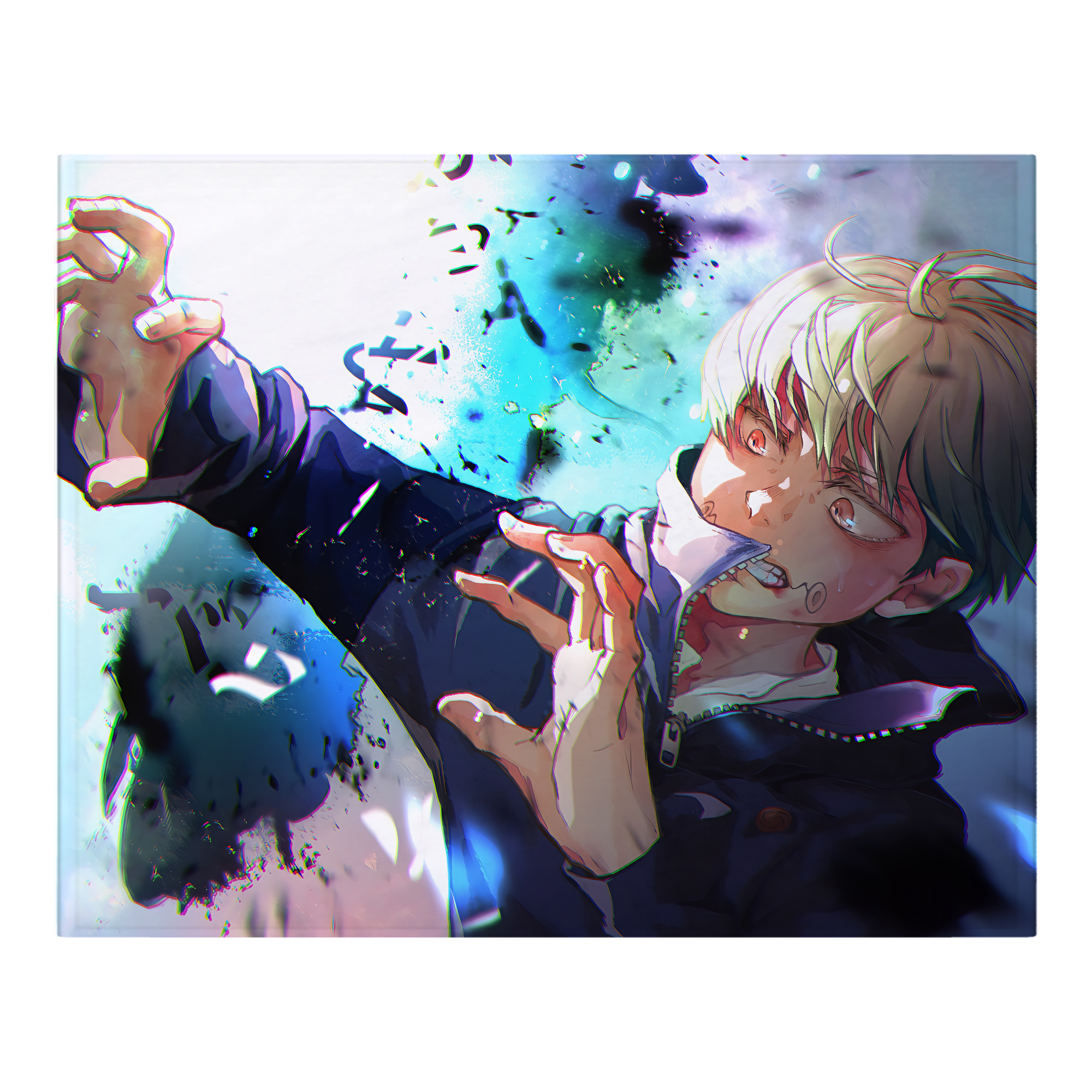 （画像用） 呪術廻戦 Jujutsu Kaisen フランネルブランケット・多サイズ対応（横型）
