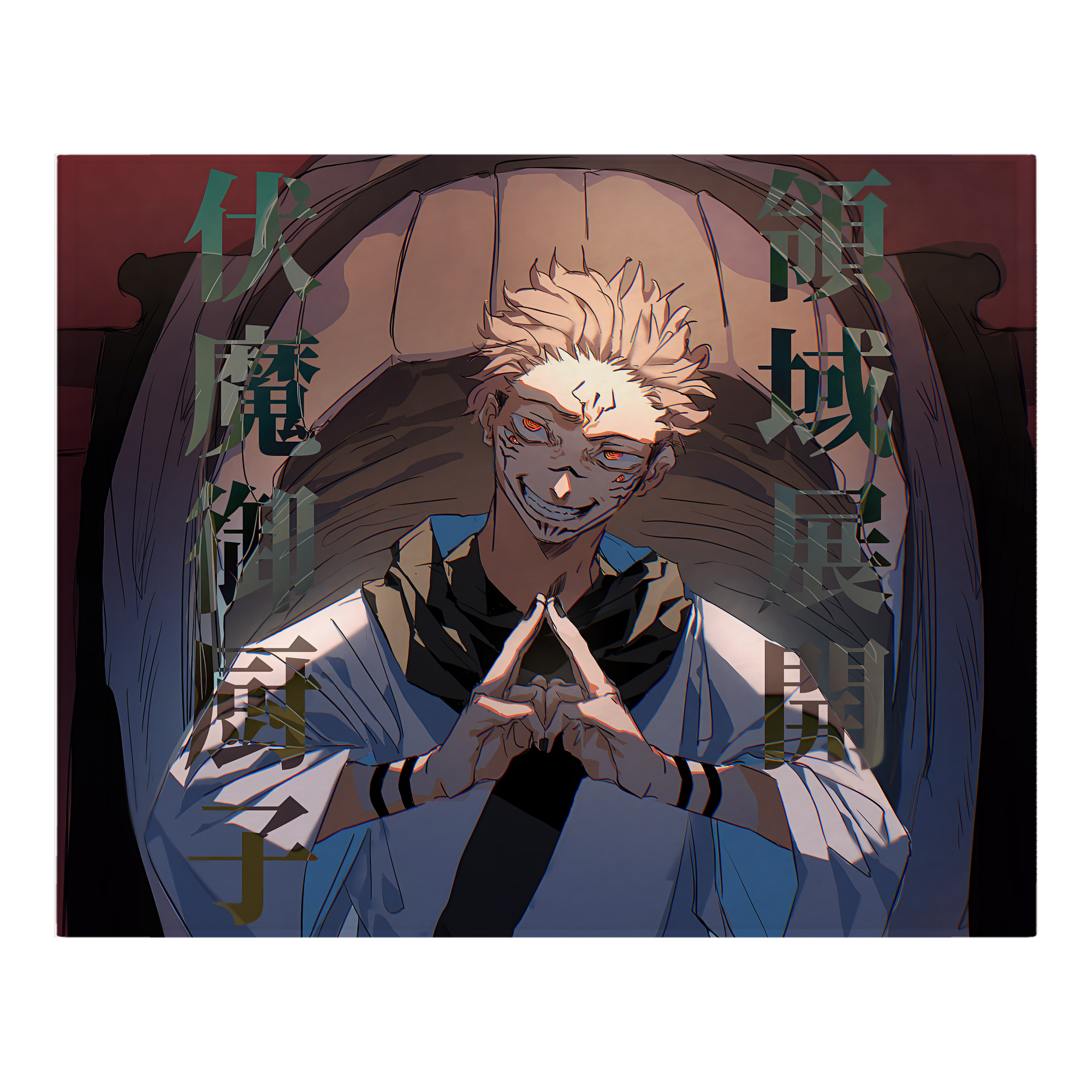 （画像用） 呪術廻戦 Jujutsu Kaisen フランネルブランケット・多サイズ対応（横型）