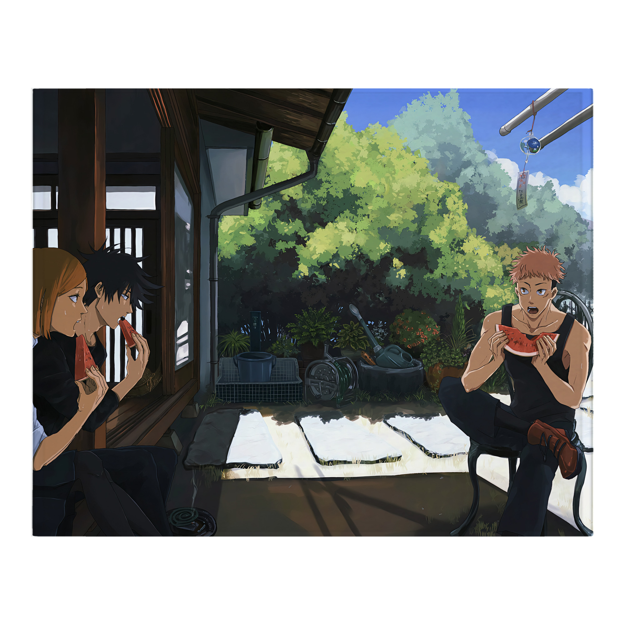 （画像用） 呪術廻戦 Jujutsu Kaisen フランネルブランケット・多サイズ対応（横型）