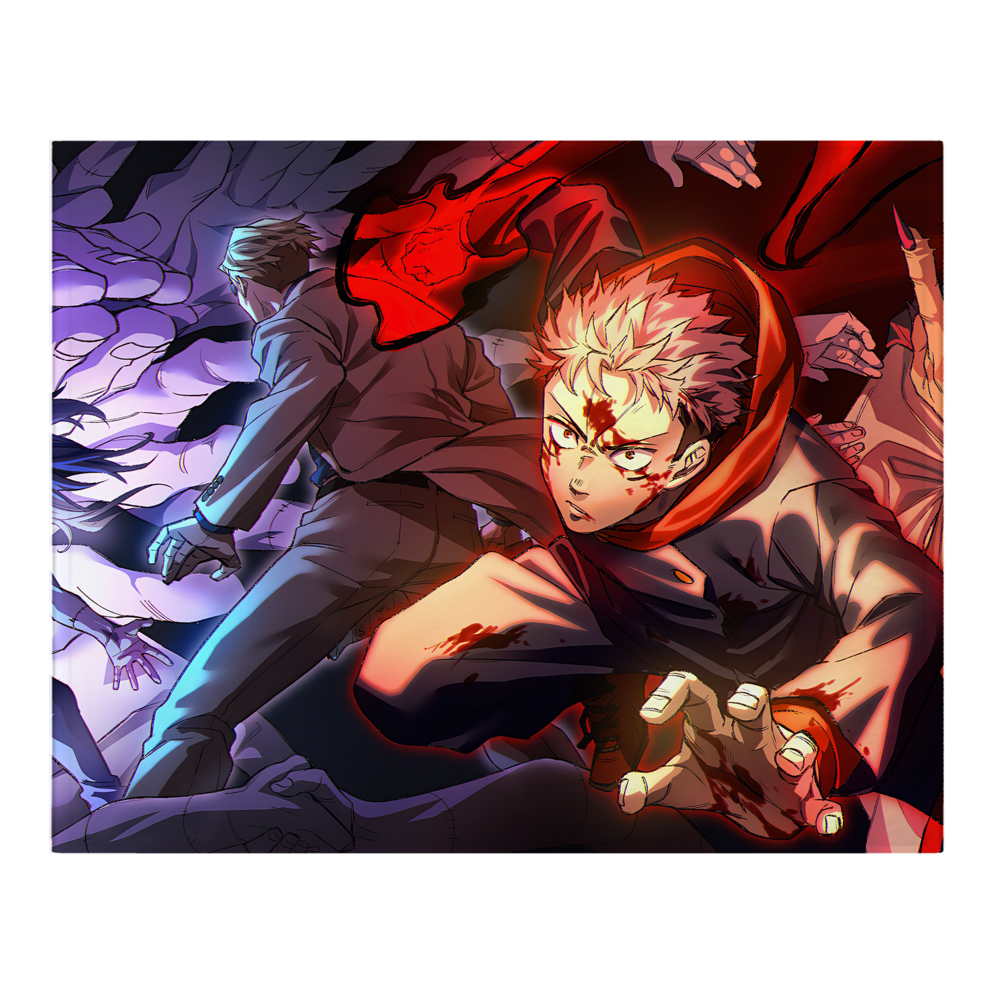 （画像用） 呪術廻戦 Jujutsu Kaisen フランネルブランケット・多サイズ対応（横型）