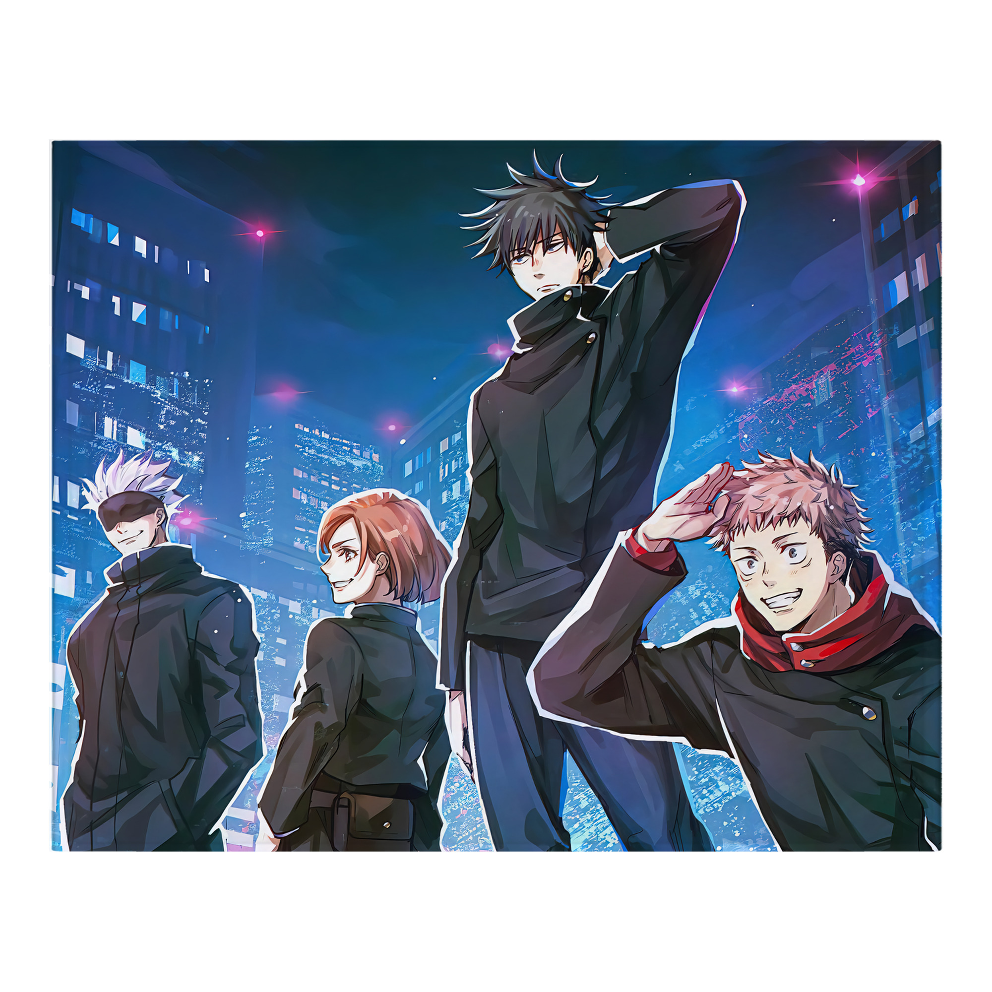 （画像用） 呪術廻戦 Jujutsu Kaisen フランネルブランケット・多サイズ対応（横型）