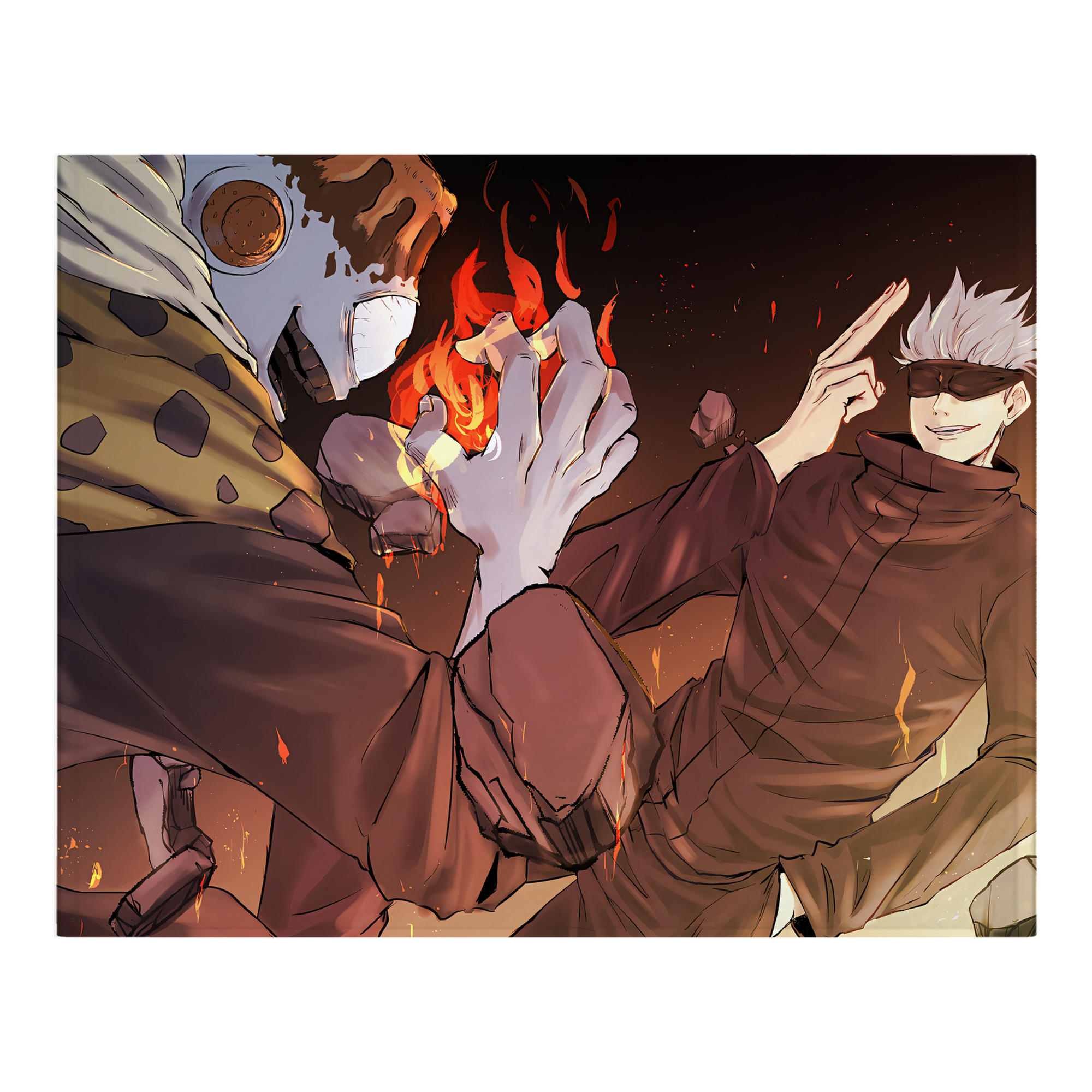 （画像用） 呪術廻戦 Jujutsu Kaisen フランネルブランケット・多サイズ対応（横型）
