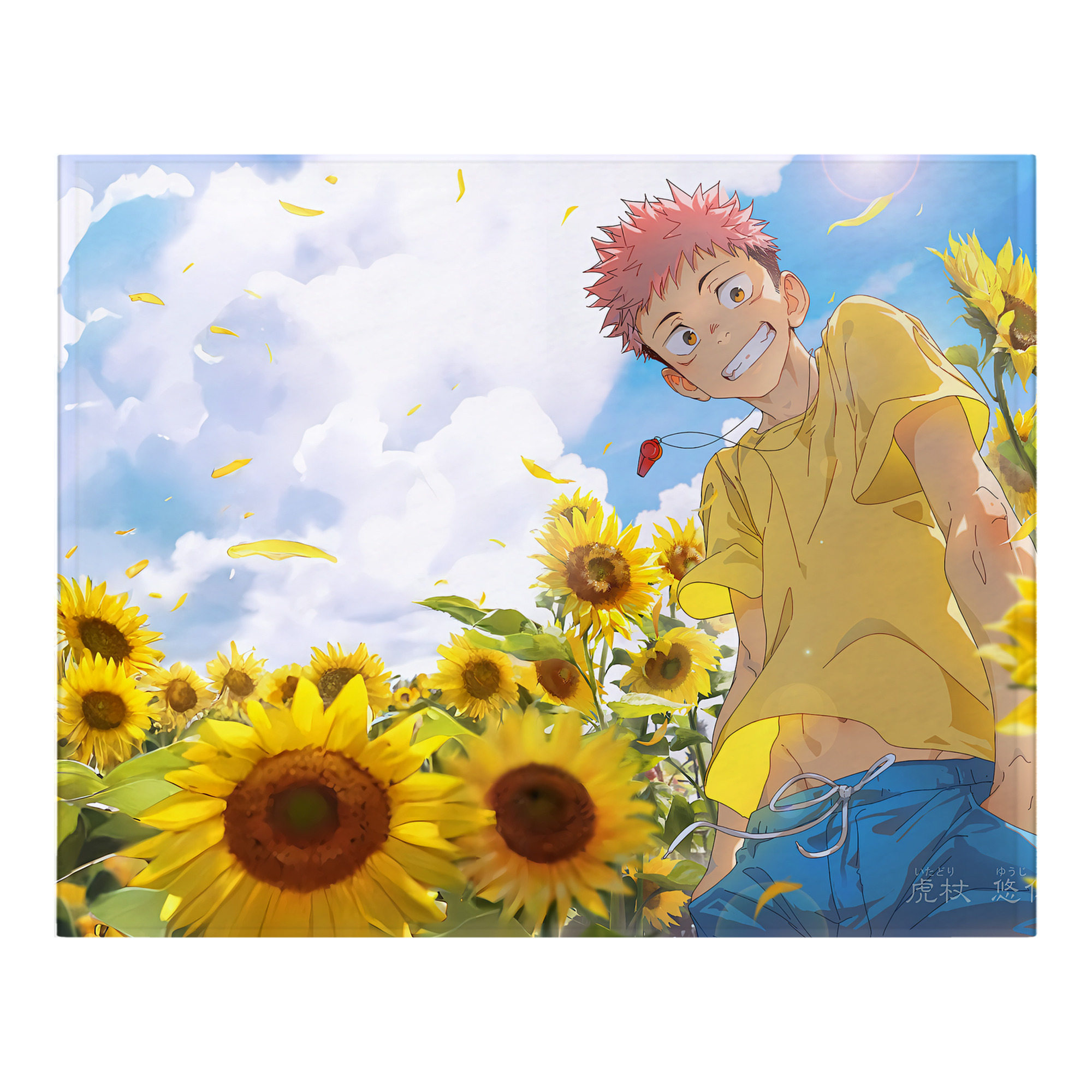 （画像用） 呪術廻戦 Jujutsu Kaisen フランネルブランケット・多サイズ対応（横型）