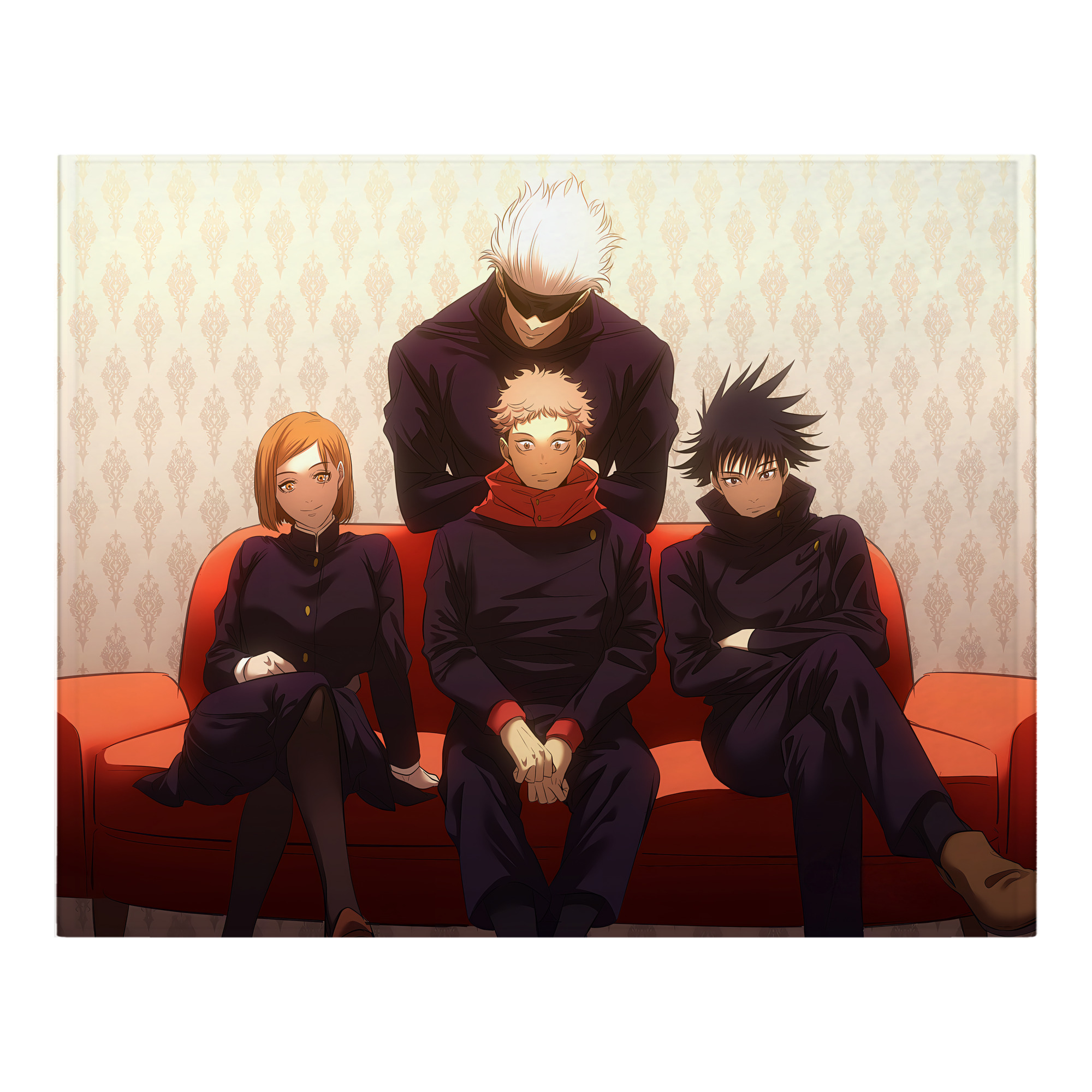 （画像用） 呪術廻戦 Jujutsu Kaisen フランネルブランケット・多サイズ対応（横型）
