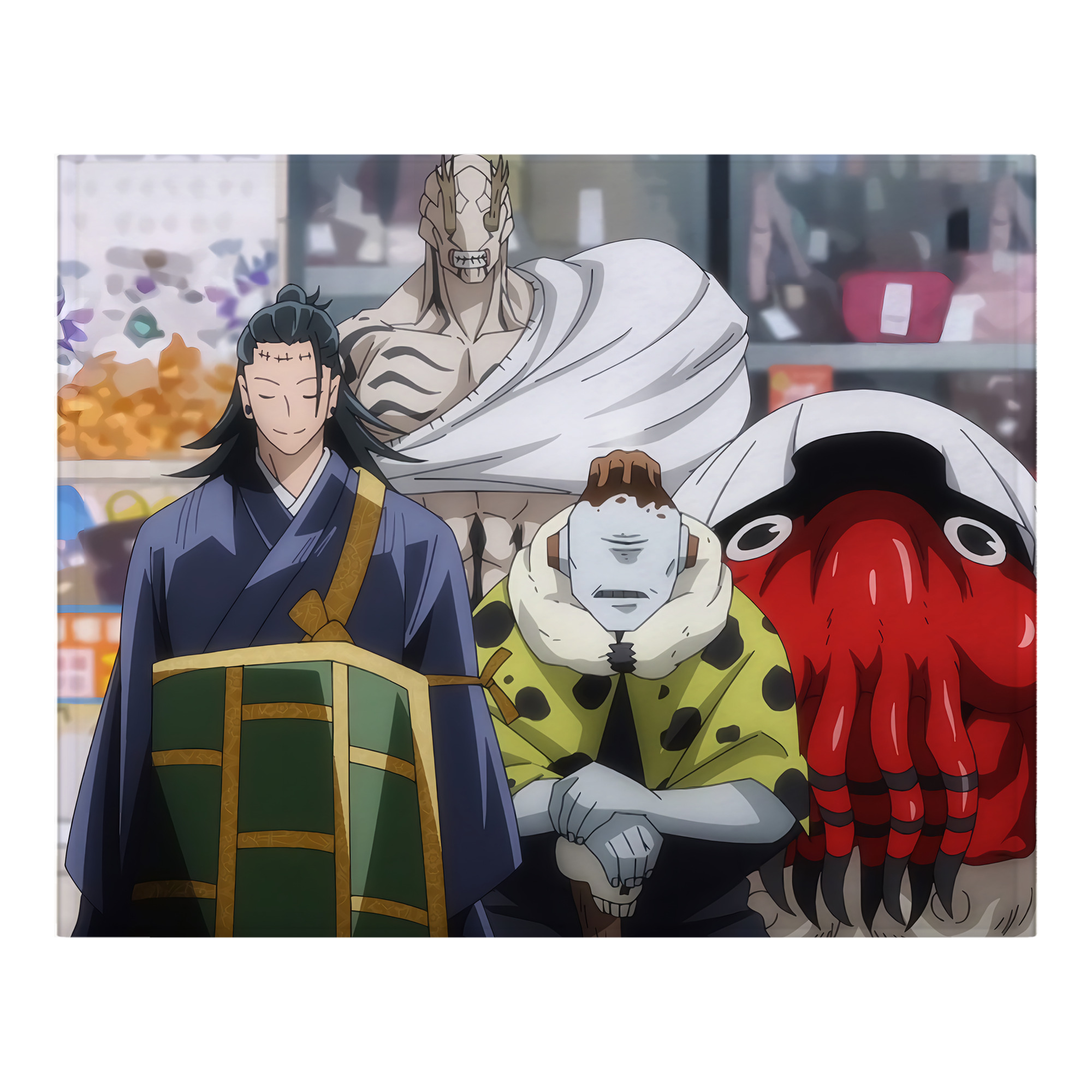 （画像用） 呪術廻戦 Jujutsu Kaisen フランネルブランケット・多サイズ対応（横型）
