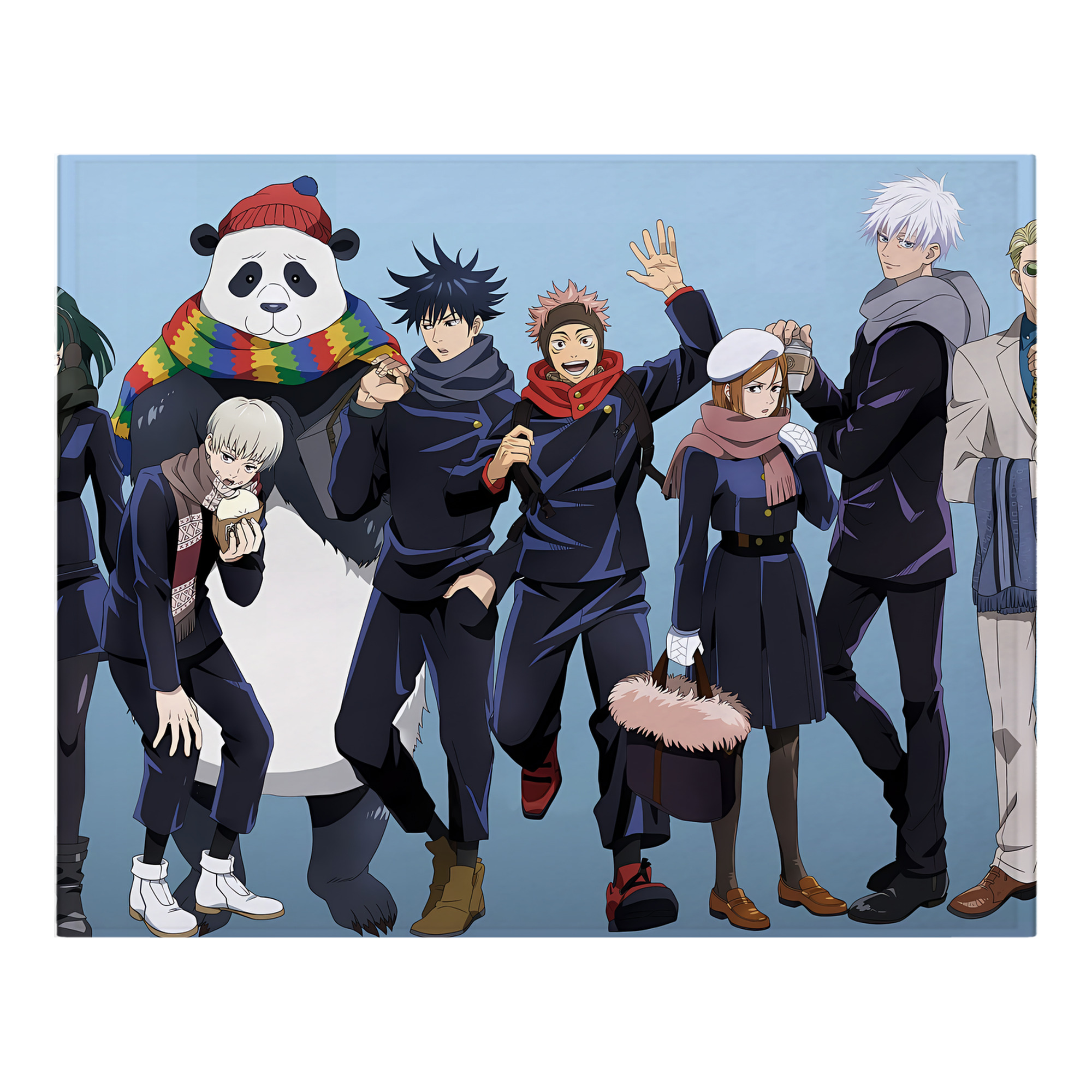 （画像用） 呪術廻戦 Jujutsu Kaisen フランネルブランケット・多サイズ対応（横型）