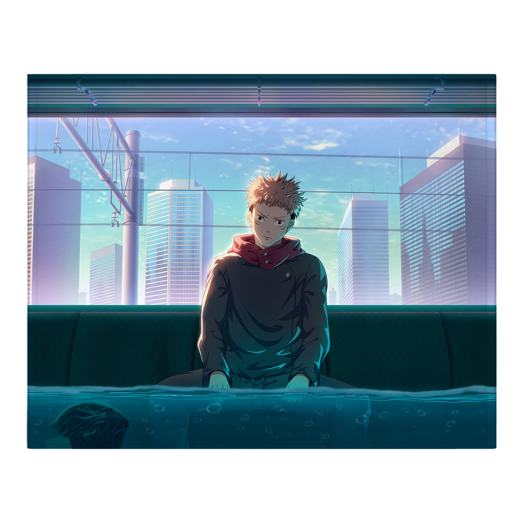 （画像用） 呪術廻戦 Jujutsu Kaisen フランネルブランケット・多サイズ対応（横型）