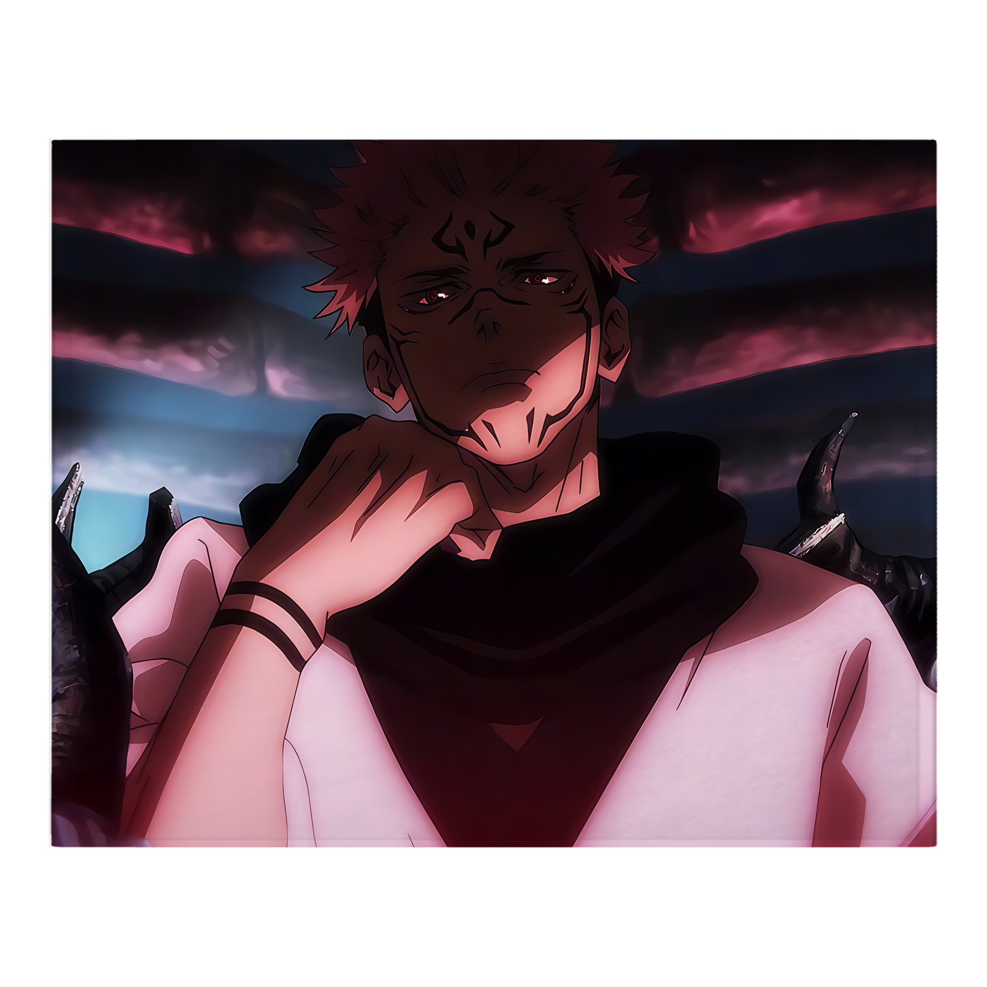 （画像用） 呪術廻戦 Jujutsu Kaisen フランネルブランケット・多サイズ対応（横型）