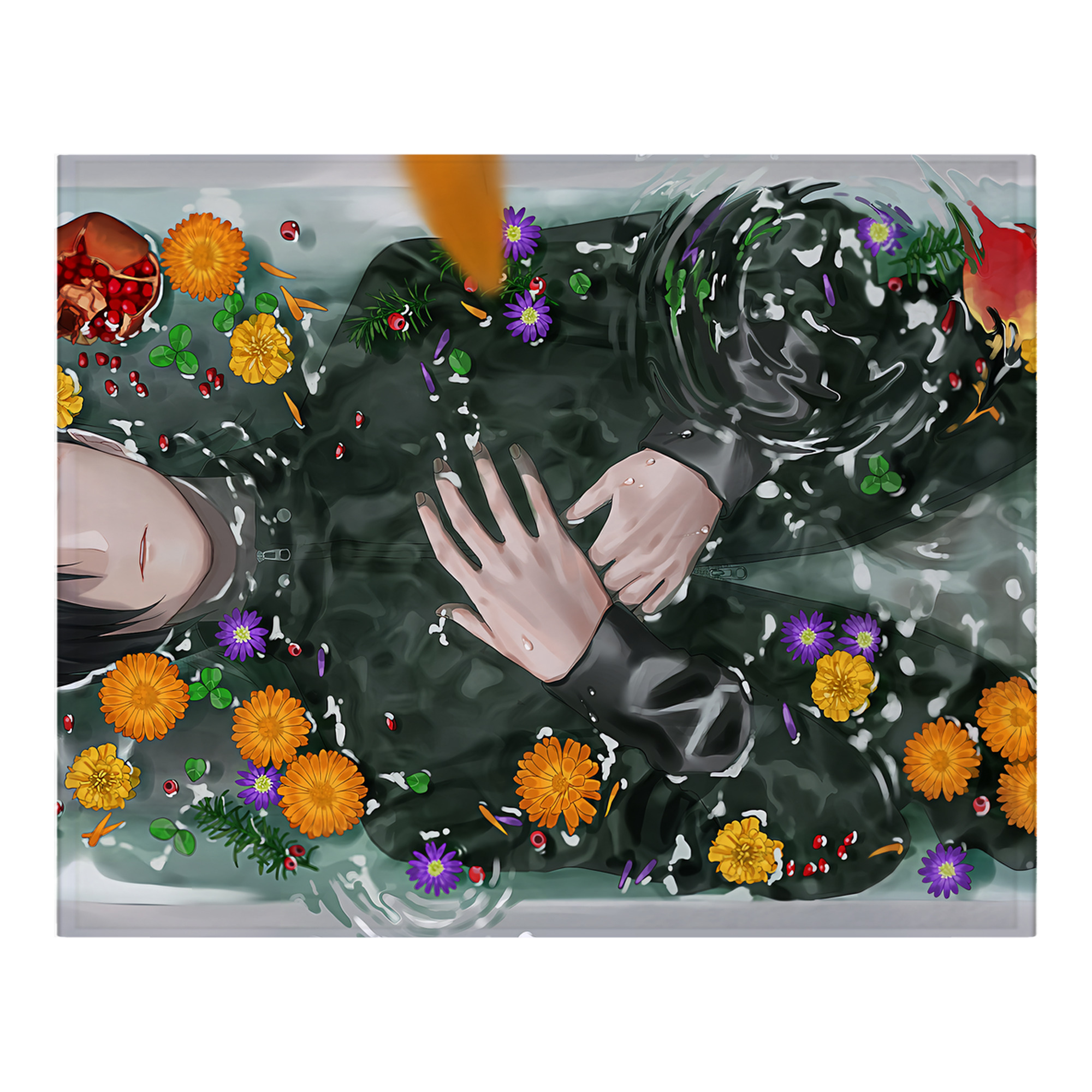 （画像用） 呪術廻戦 Jujutsu Kaisen フランネルブランケット・多サイズ対応（横型）
