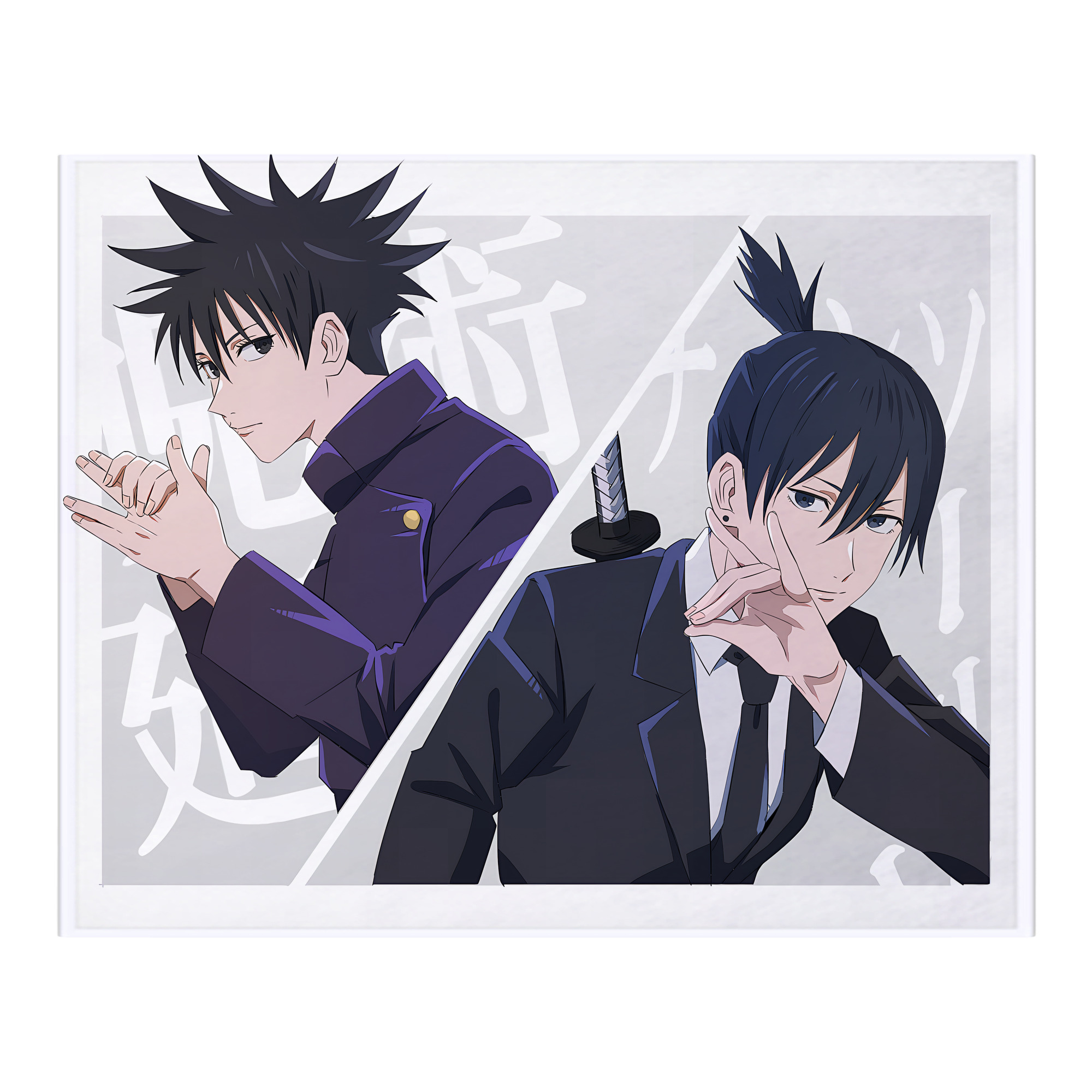 （画像用） 呪術廻戦 Jujutsu Kaisen フランネルブランケット・多サイズ対応（横型）